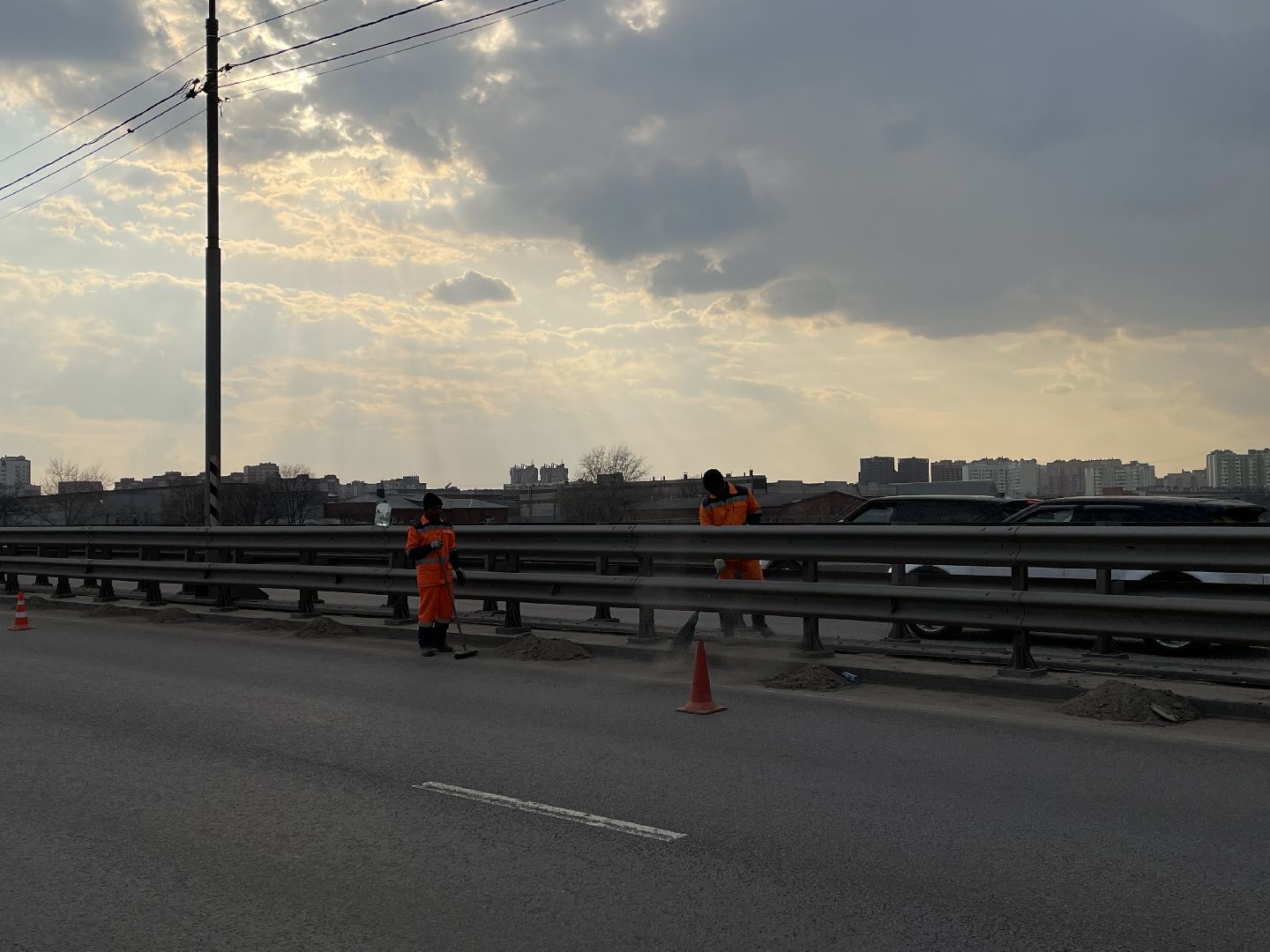 Уборка, дороги