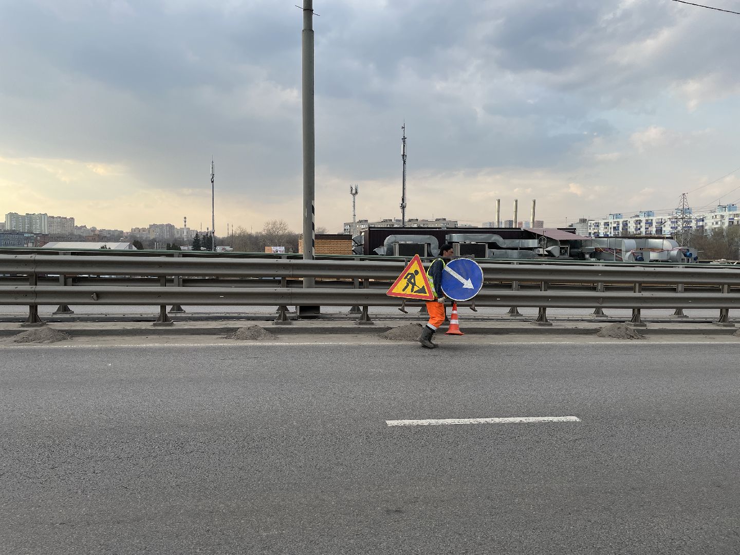 Уборка, дороги