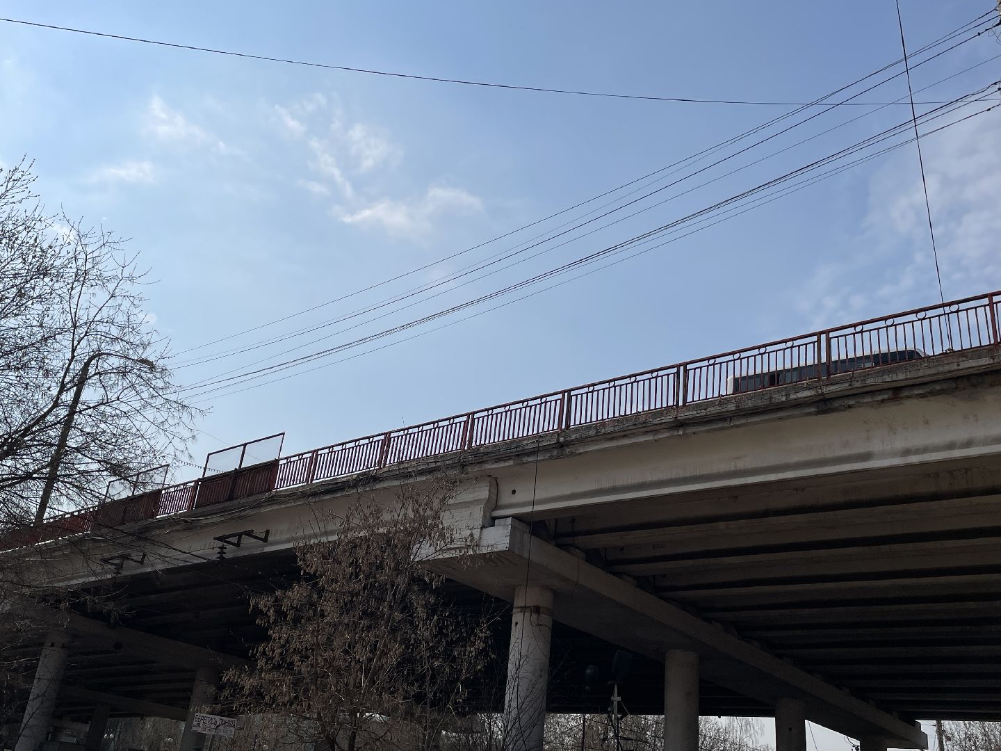 Покраска моста