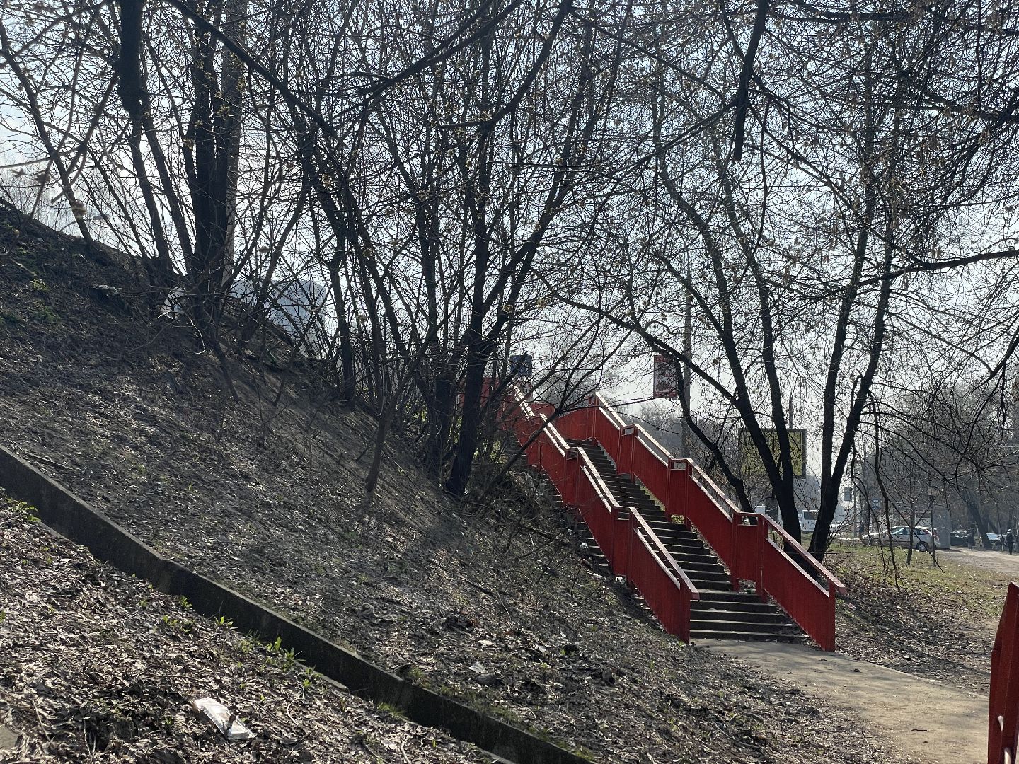 Покраска моста