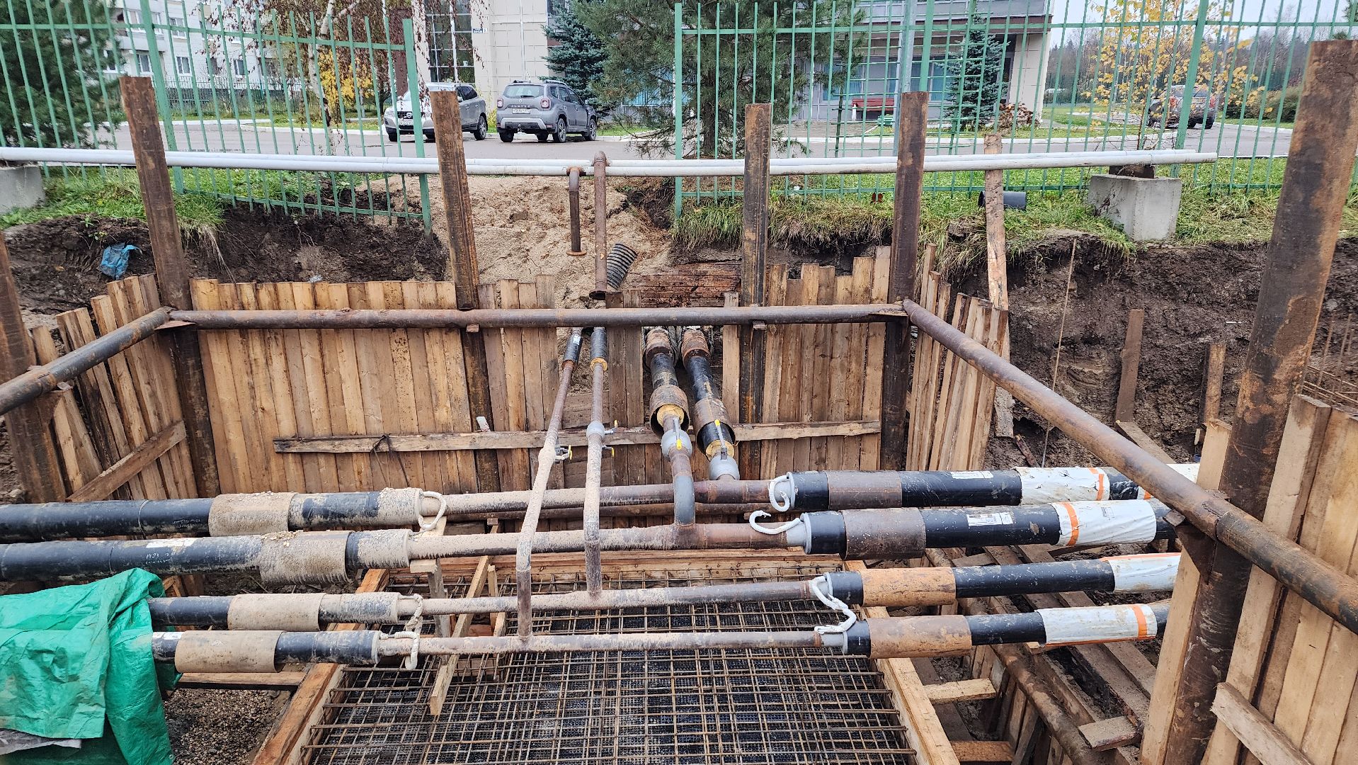 волоколамск, сычево, ремонт тепловых сетей,