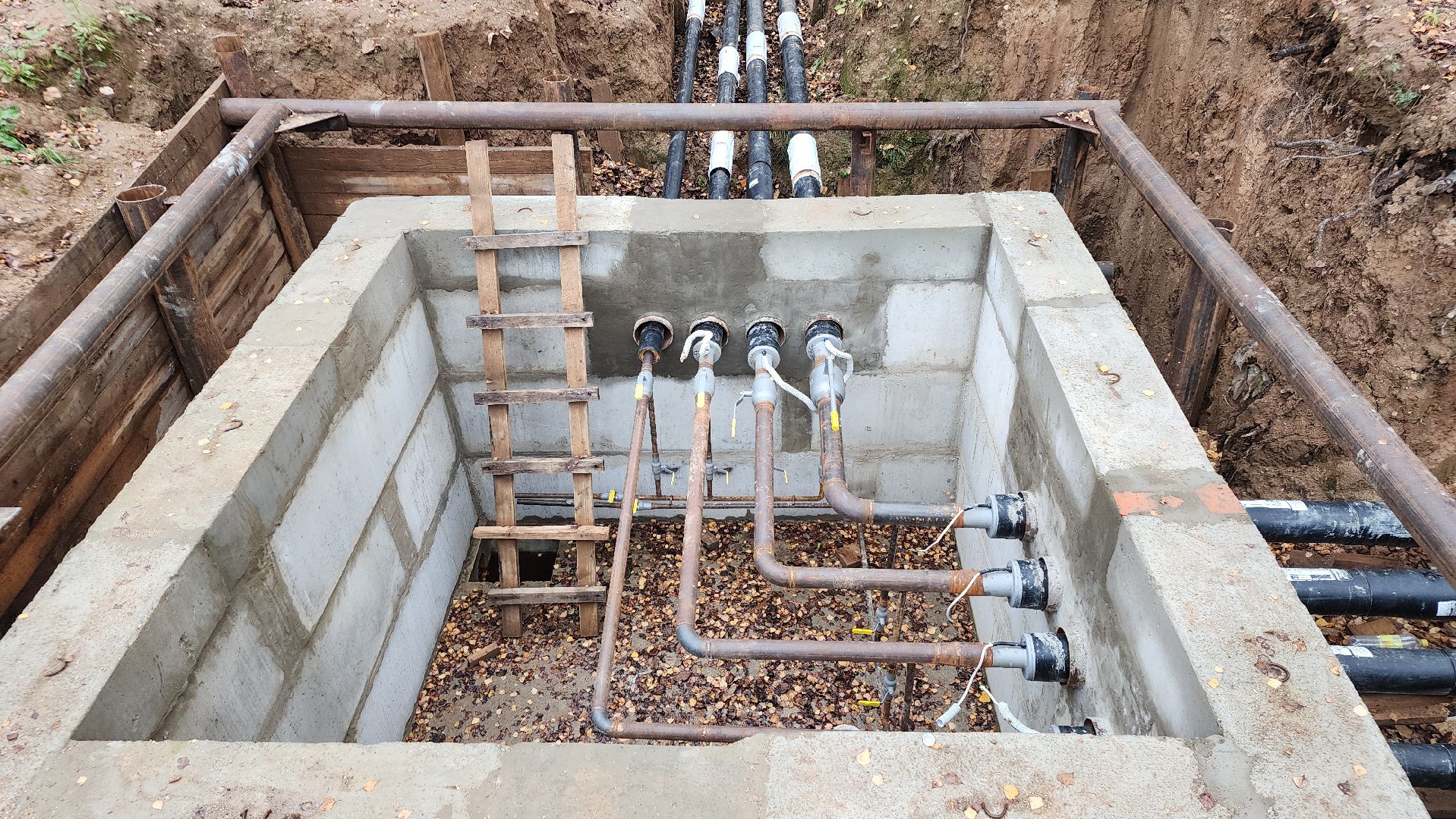 волоколамск, сычево, ремонт тепловых сетей,