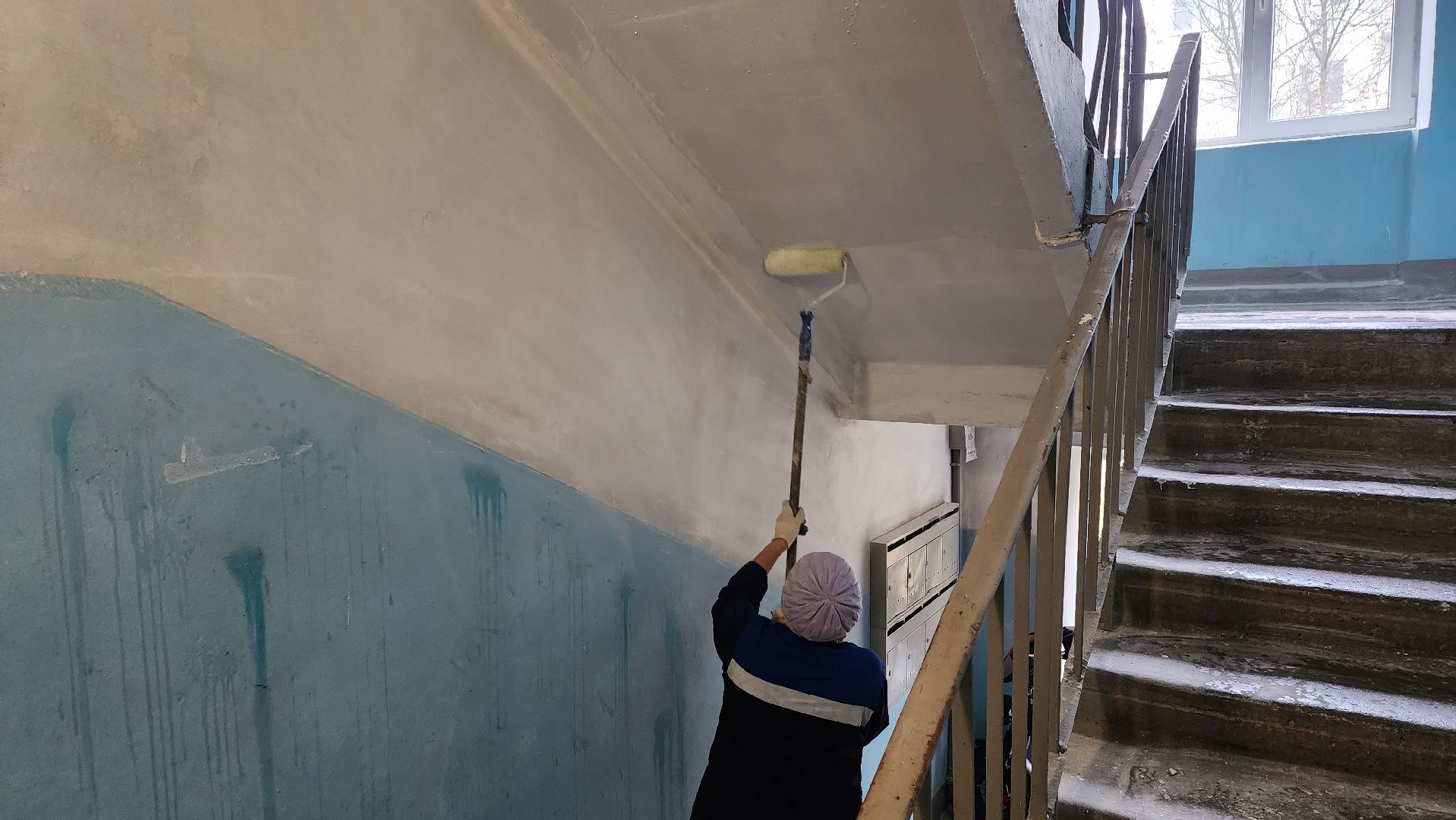 истра, ремонт подъезда, жкх,