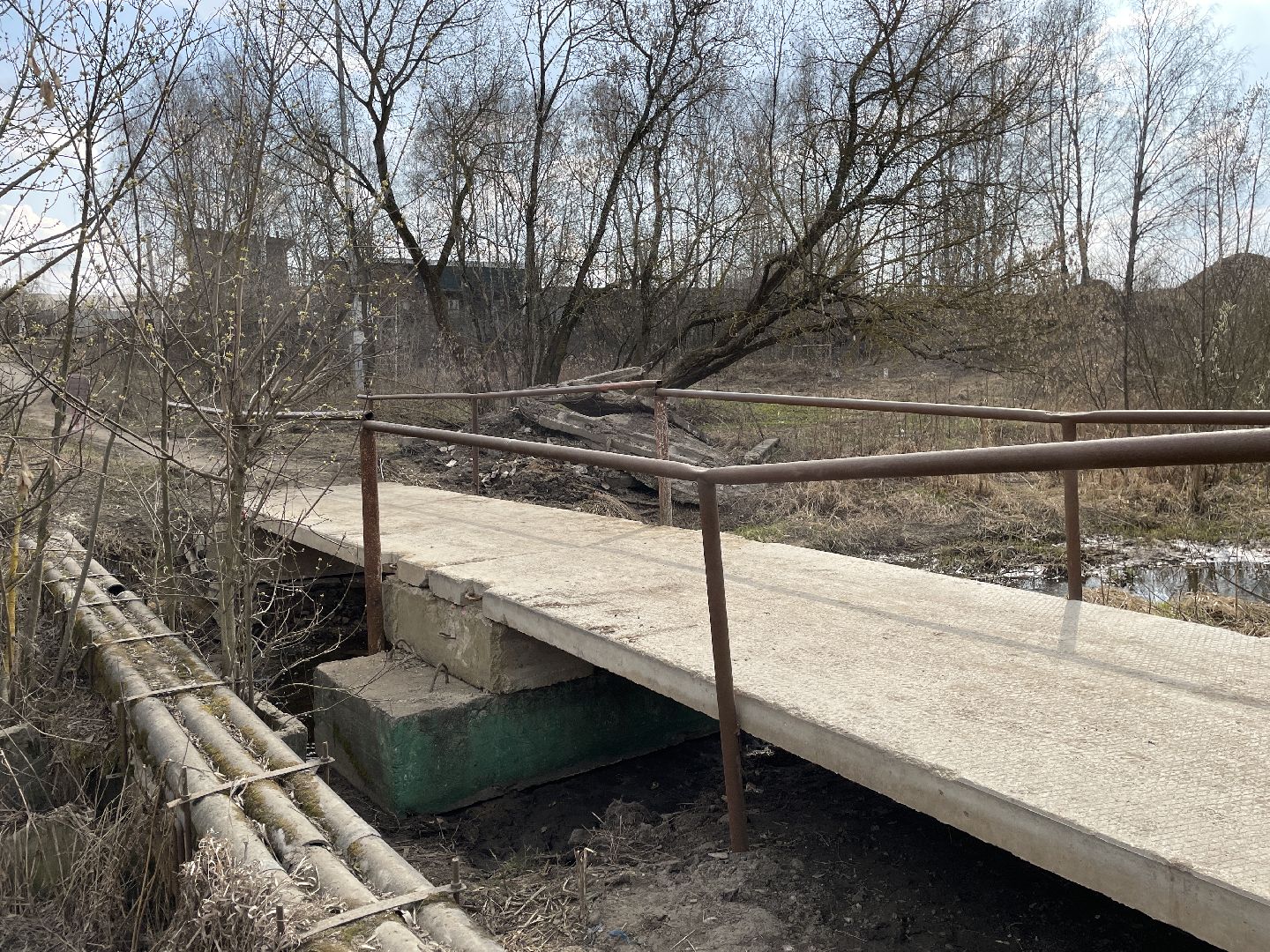 Мост, дороги