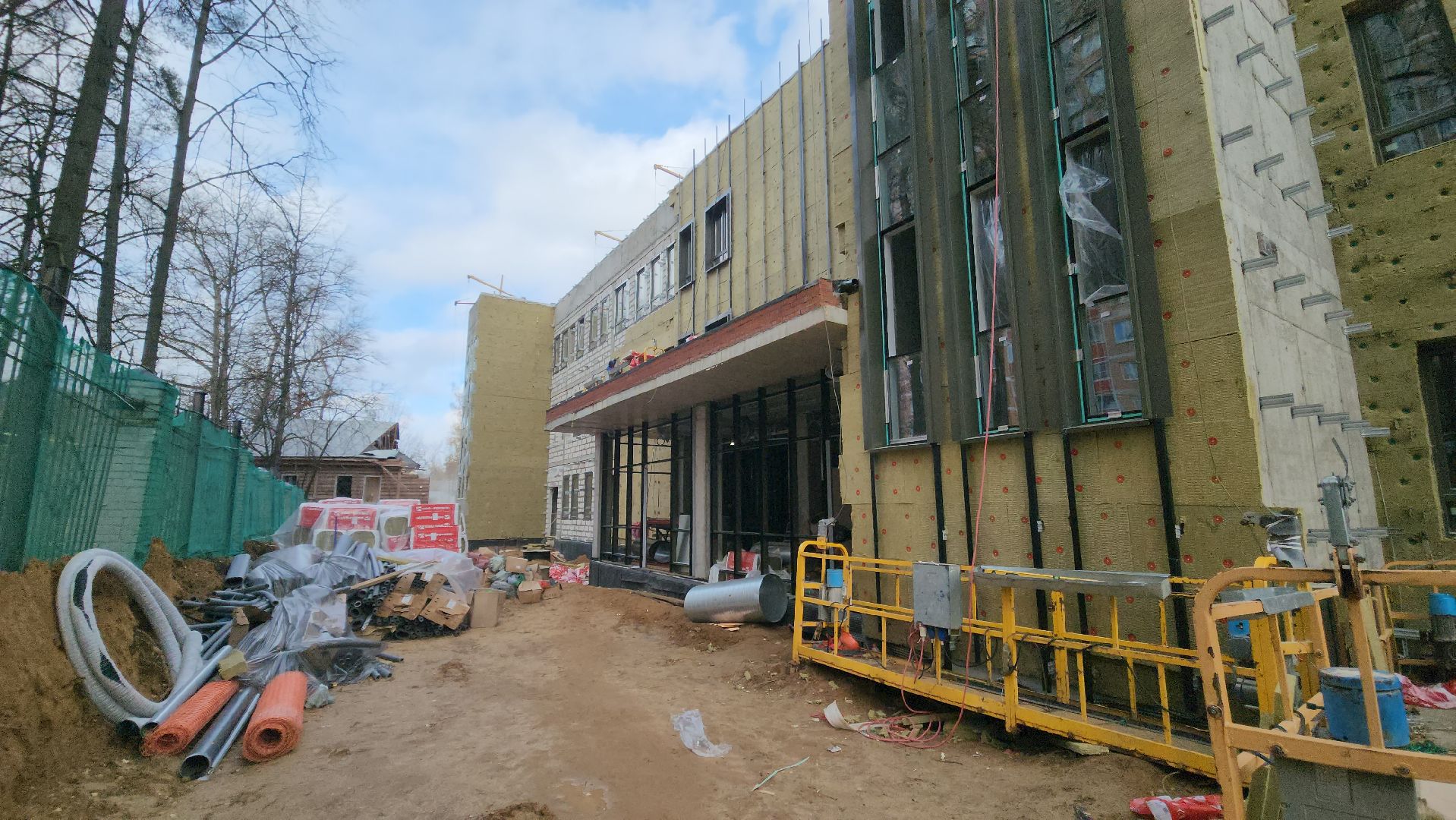 строительство, психдиспансер, новая больница, красногорск, медицина,