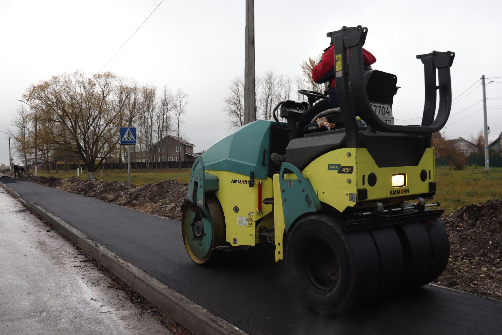 зарайск, тротуар, безопасные дороги,