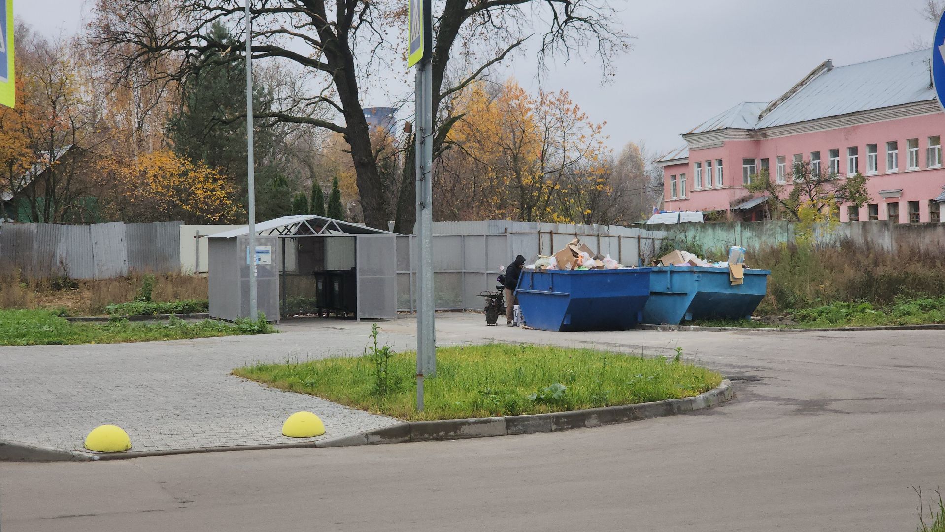 щёлково, контейнерная площадка, Соболевка,