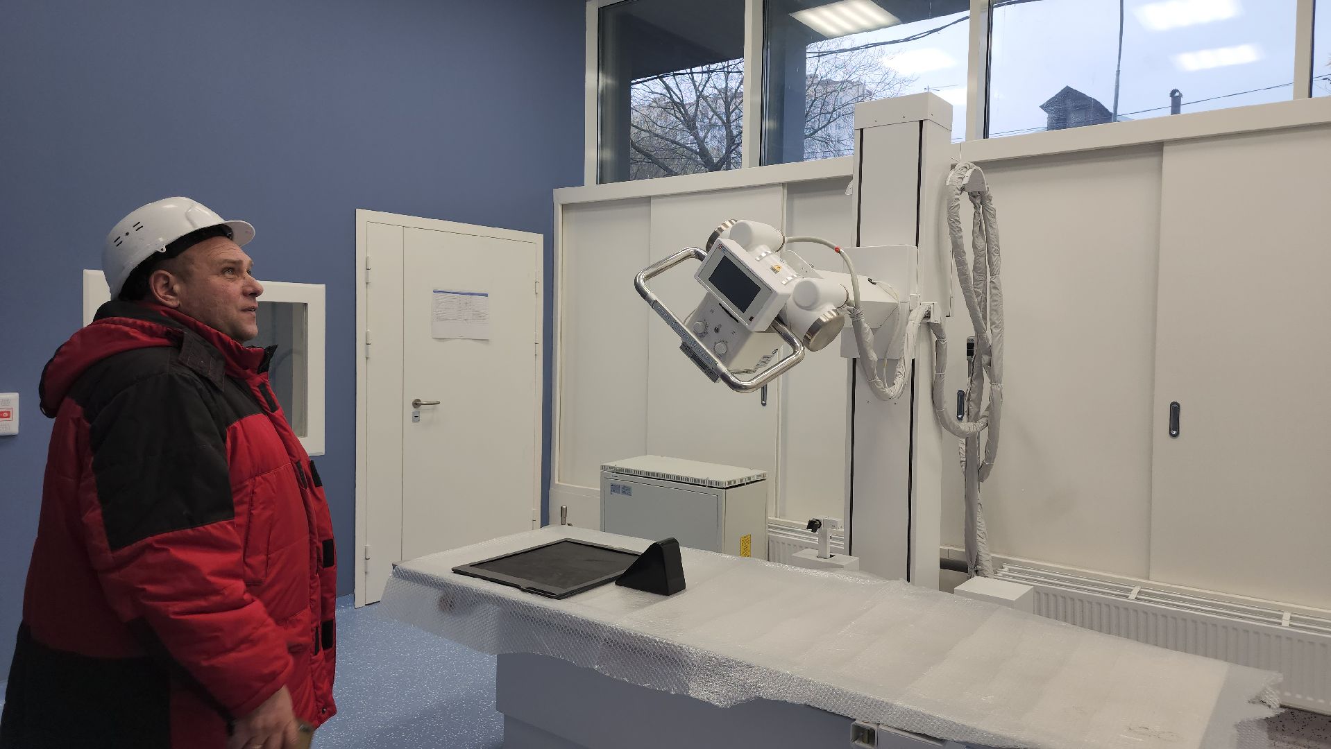 Люберцы, новая поликлиника, рентген-аппарат,