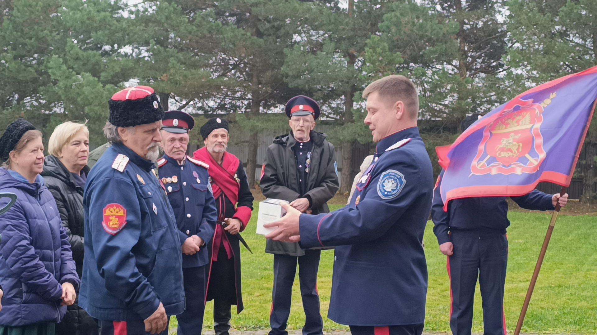 лобня, казаки, награда,