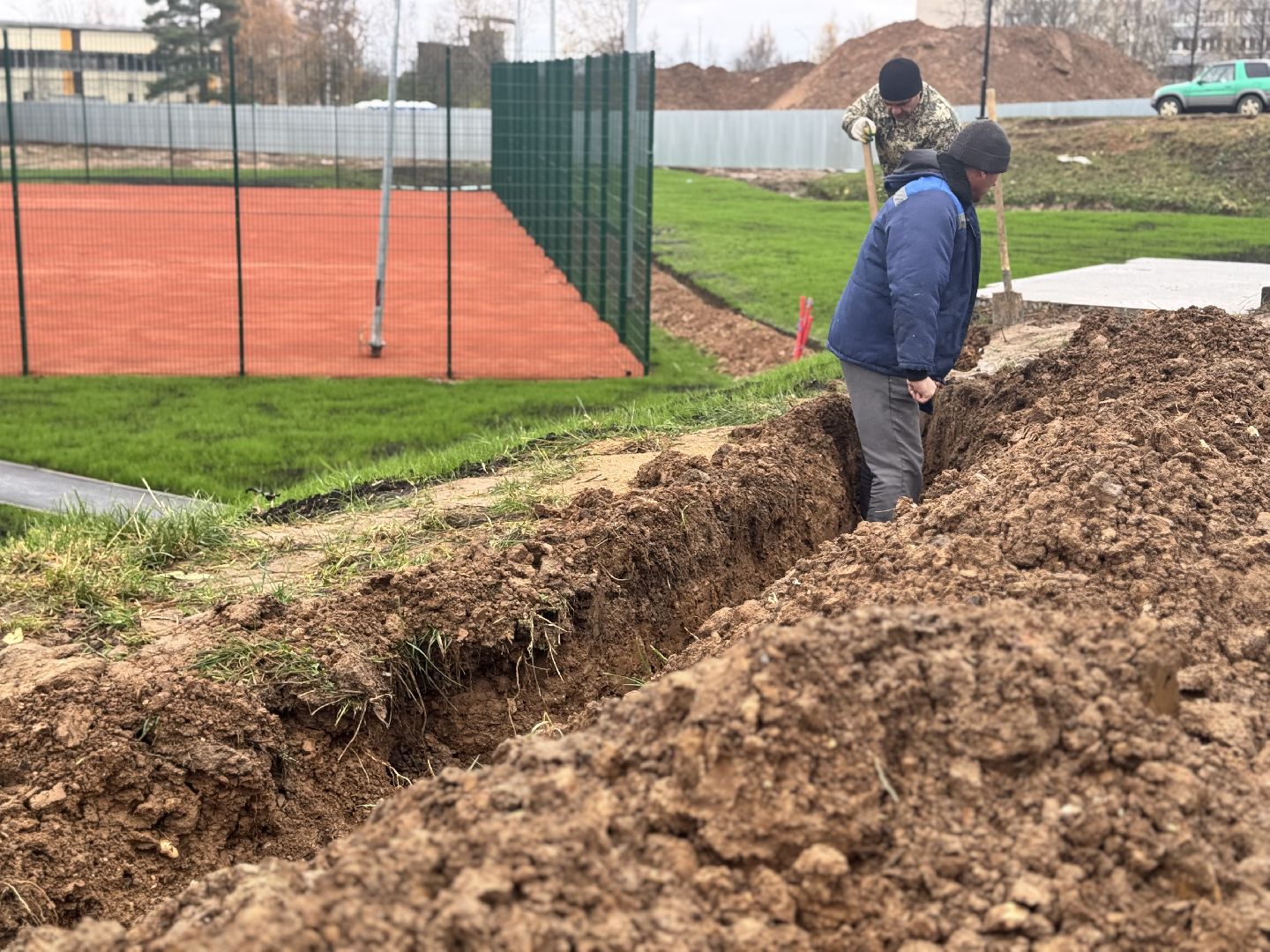 шаховская , теннисныекорты, строителсьтво,