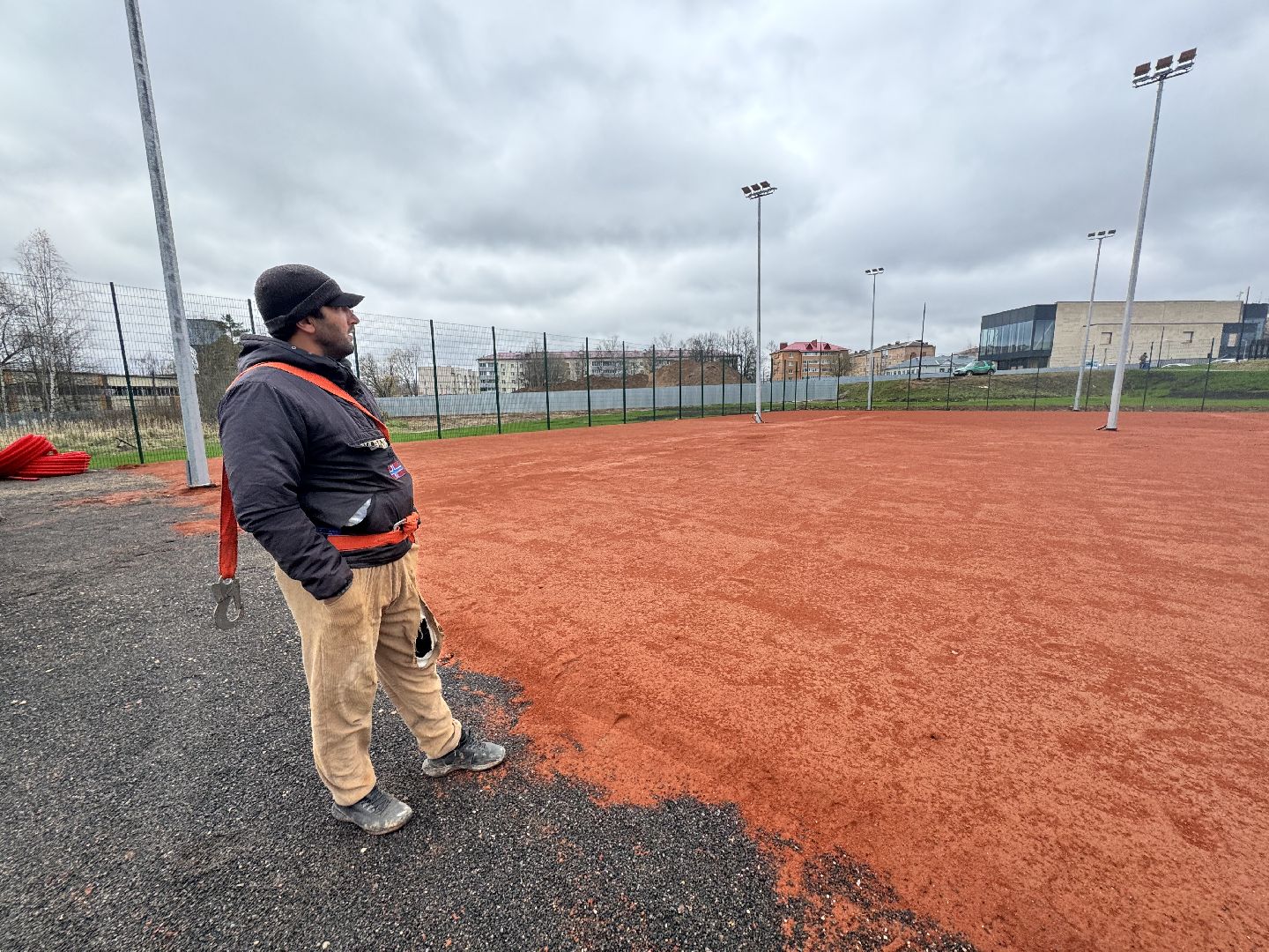 шаховская , теннисныекорты, строителсьтво,
