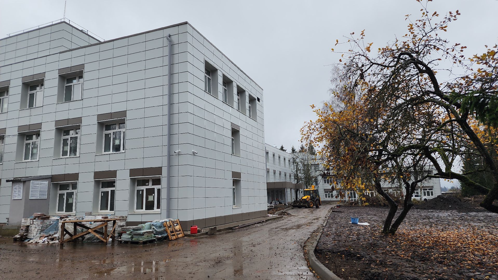 волоколамск, осташево, ремонт больницы,