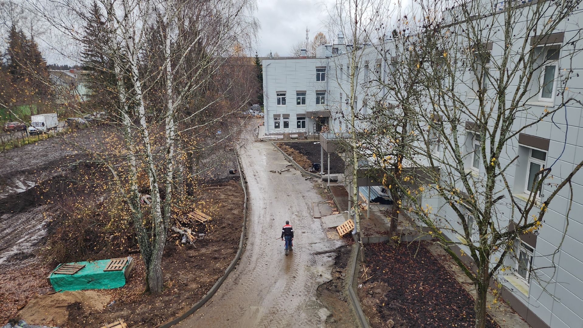 волоколамск, осташево, ремонт больницы,