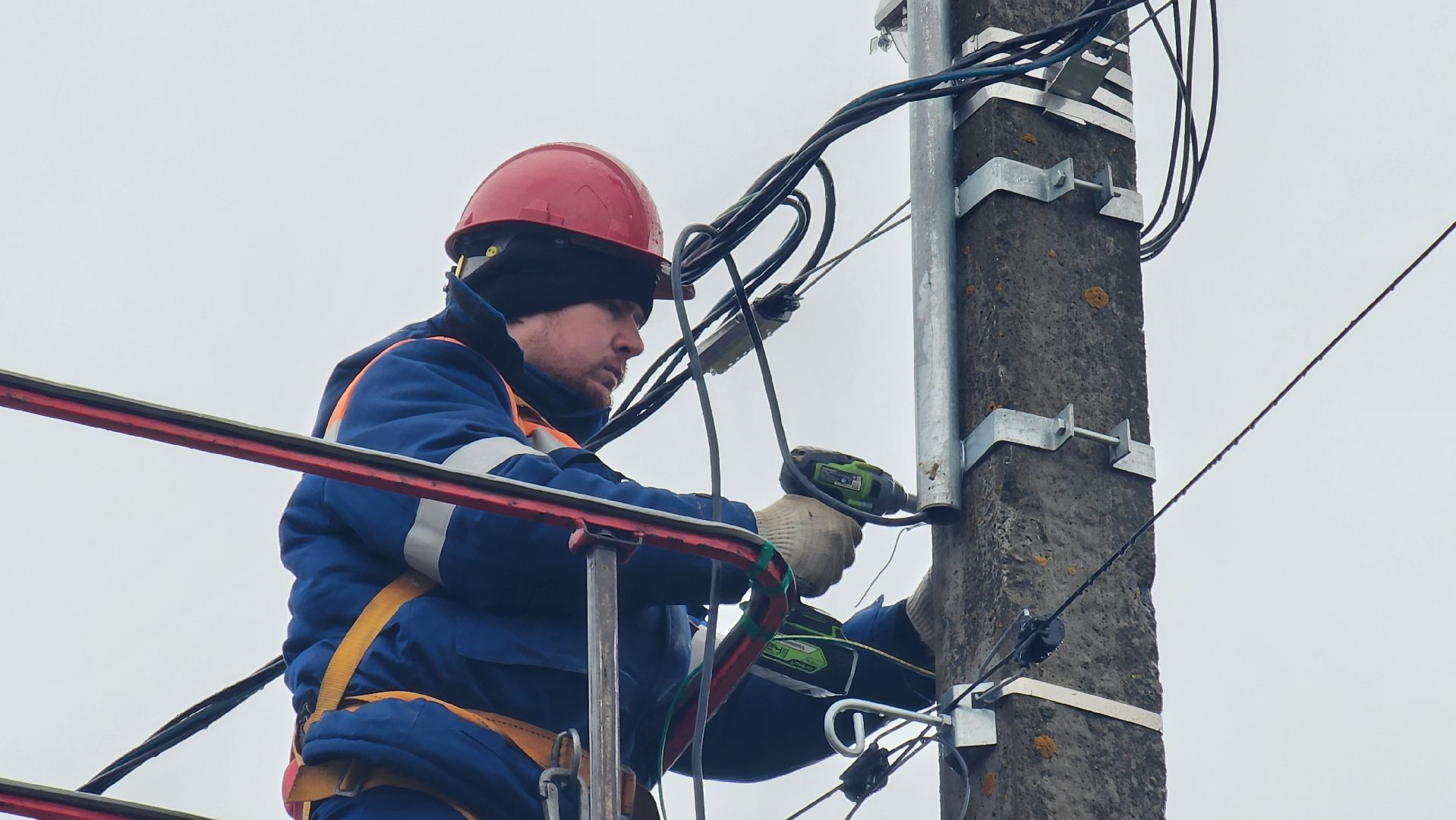 клин, деревня никитское, светлый город, уличное освещение,