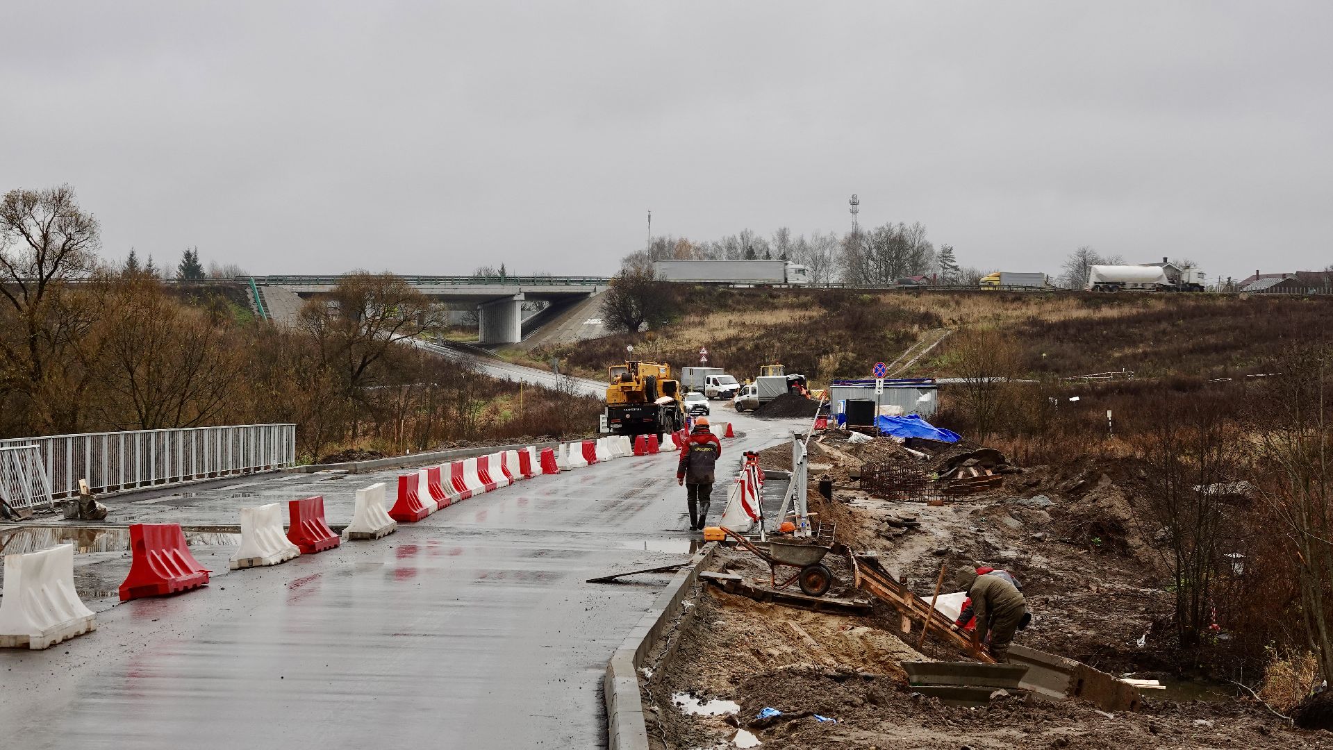 транспорт , сергиево-посадский городской округ, капитальный ремонт моста , дорожная инфраструктура,