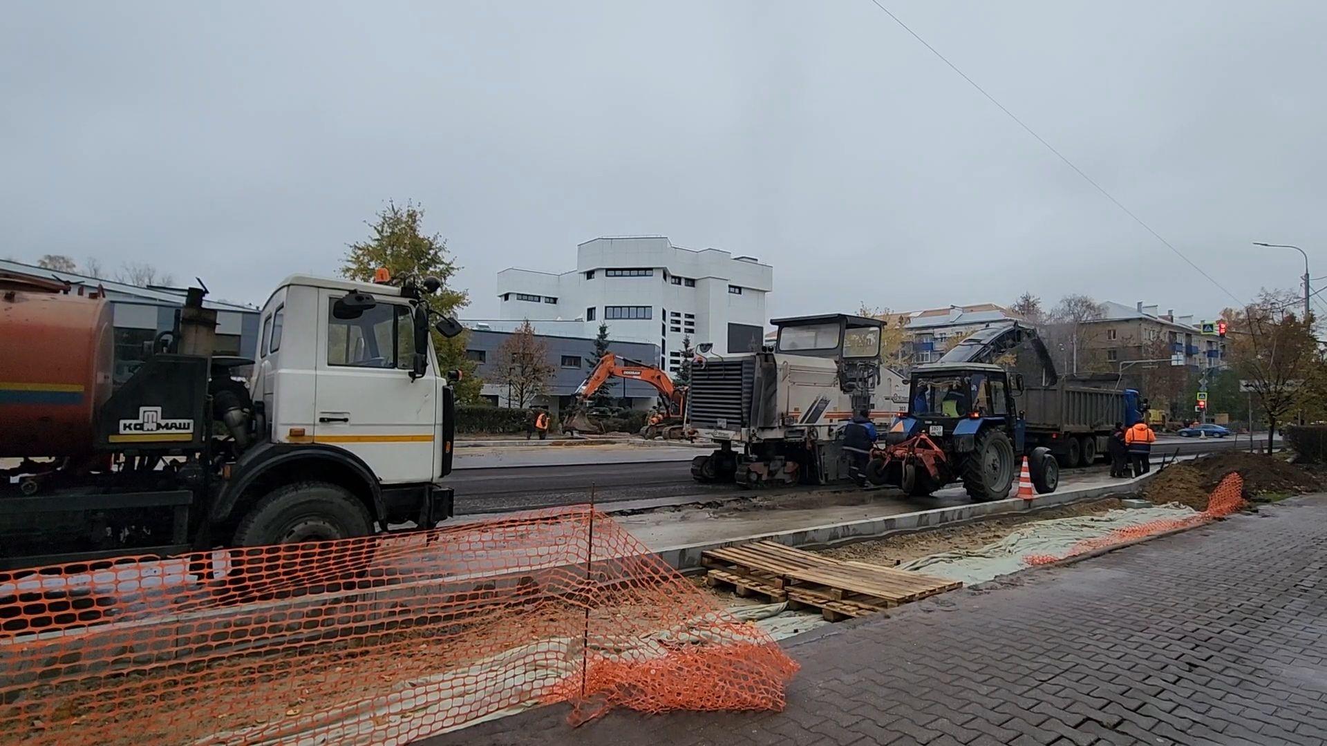 мытищи, ремонт дорог,