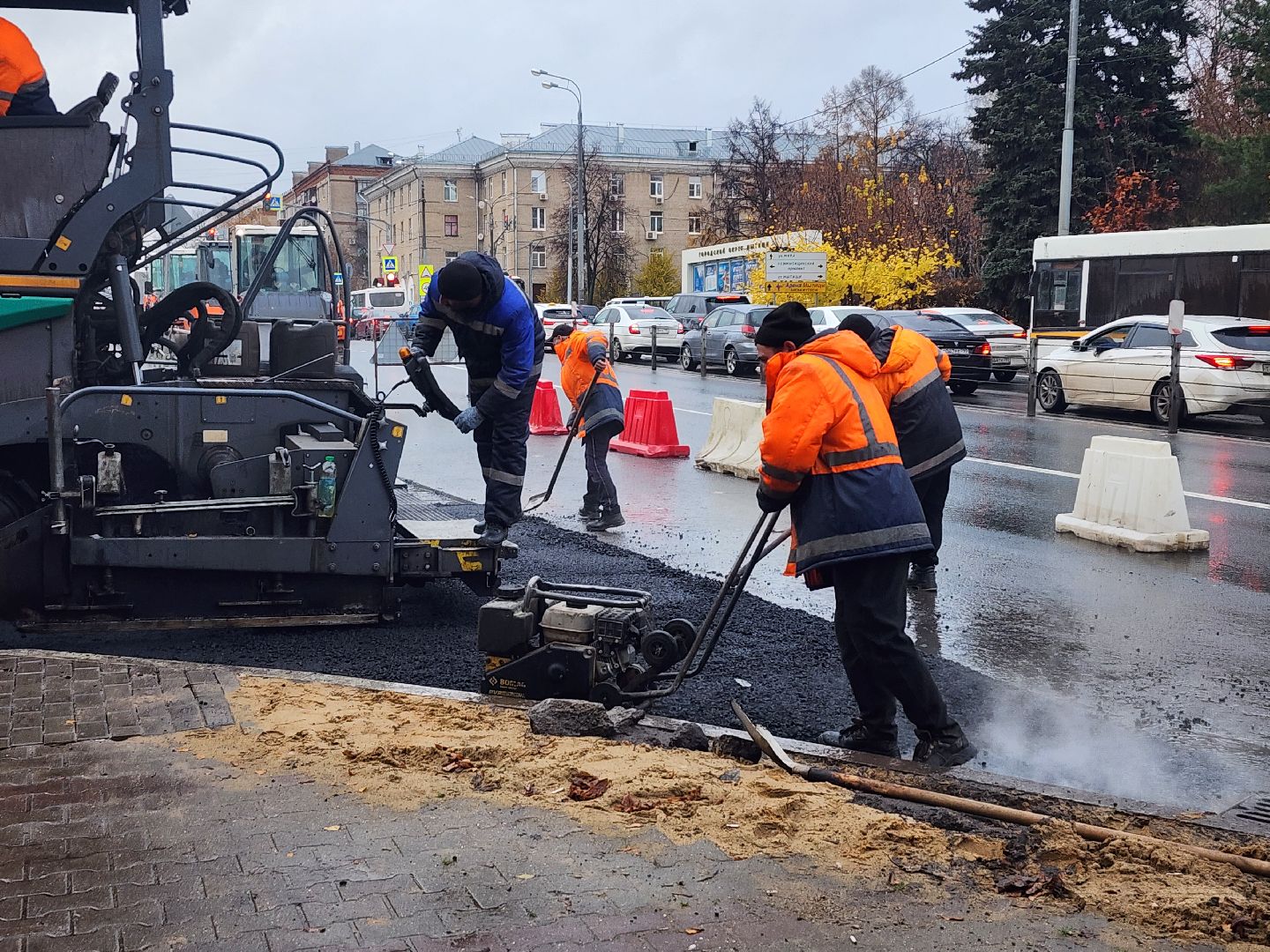 мытищи, ремонт дорог,