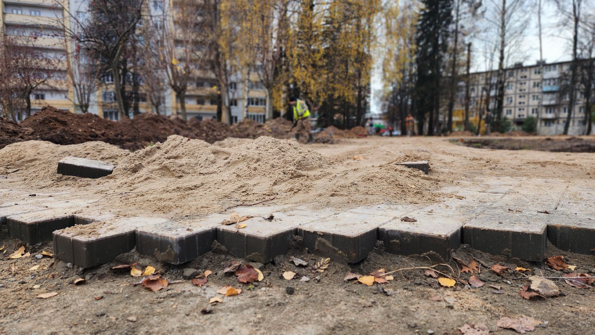 клин, молодежный сквер, благоустройство ,