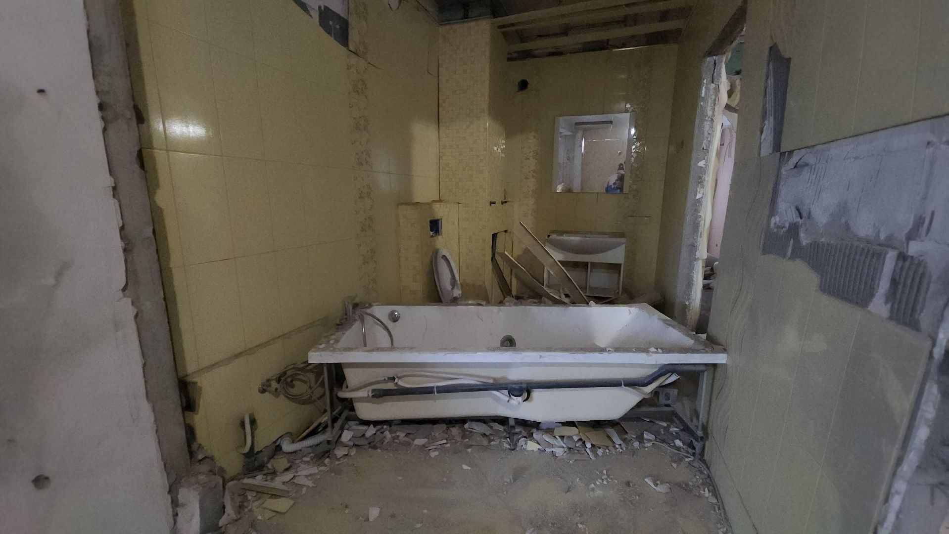 чп, красногорск, прилет, устранение последствий,