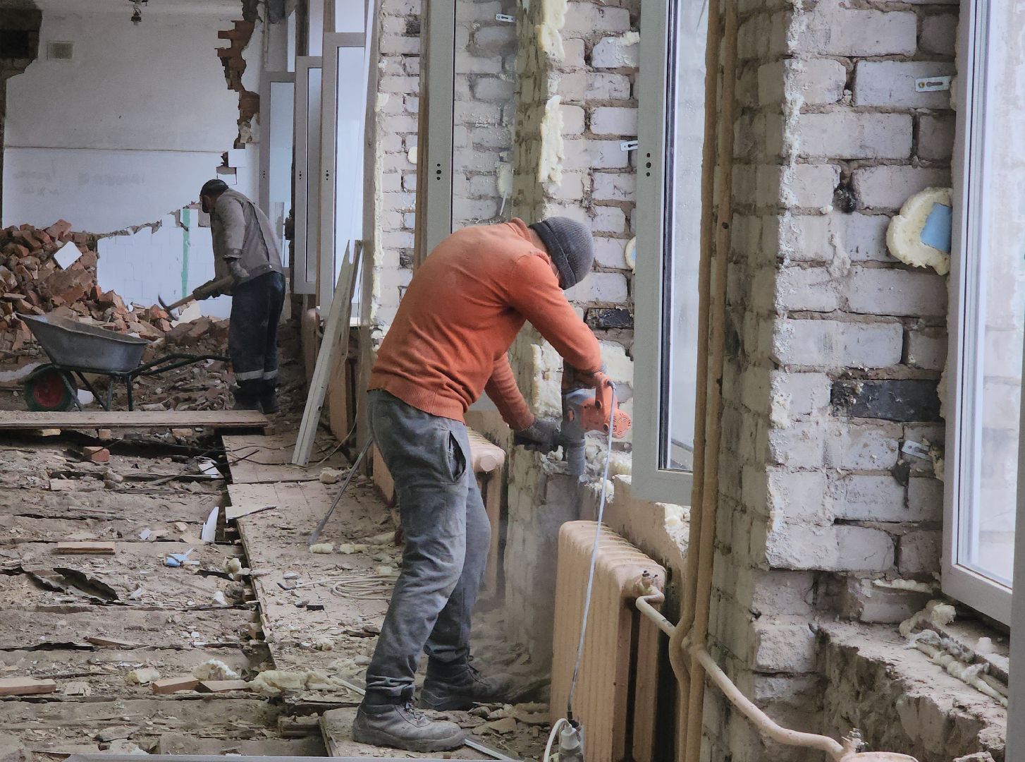 ремонт школ, орехово-зуевский округ, кабаново,