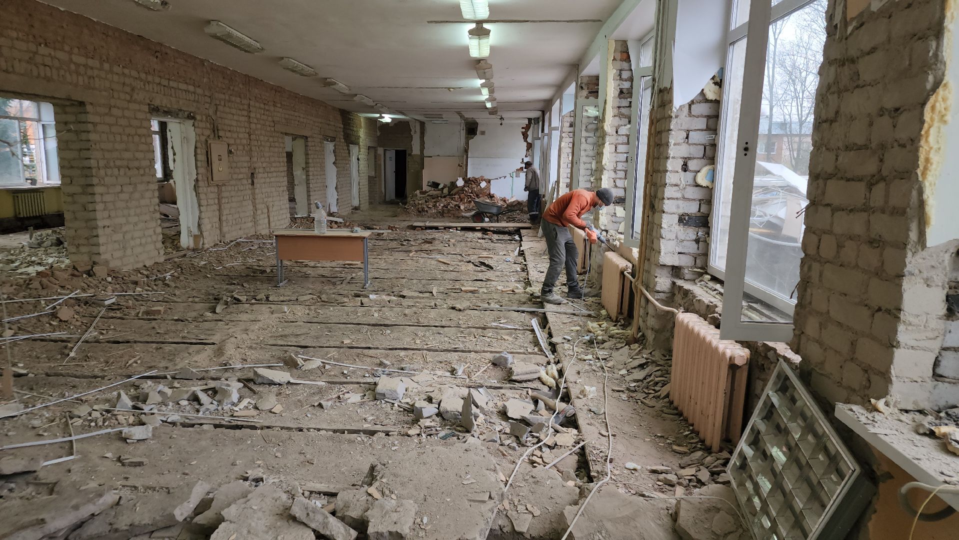 ремонт школ, орехово-зуевский округ, кабаново,