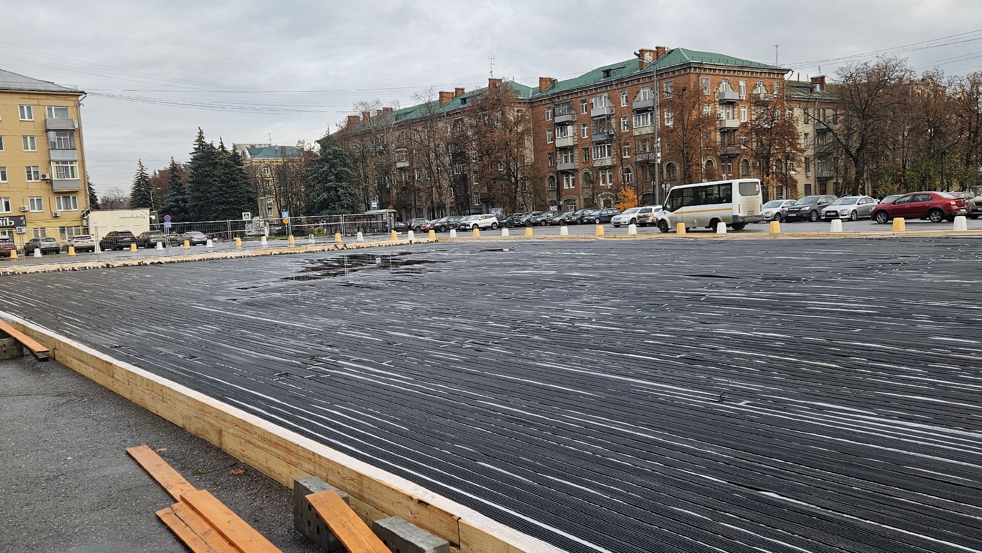 каток, зима в подмосковье, жуковский,