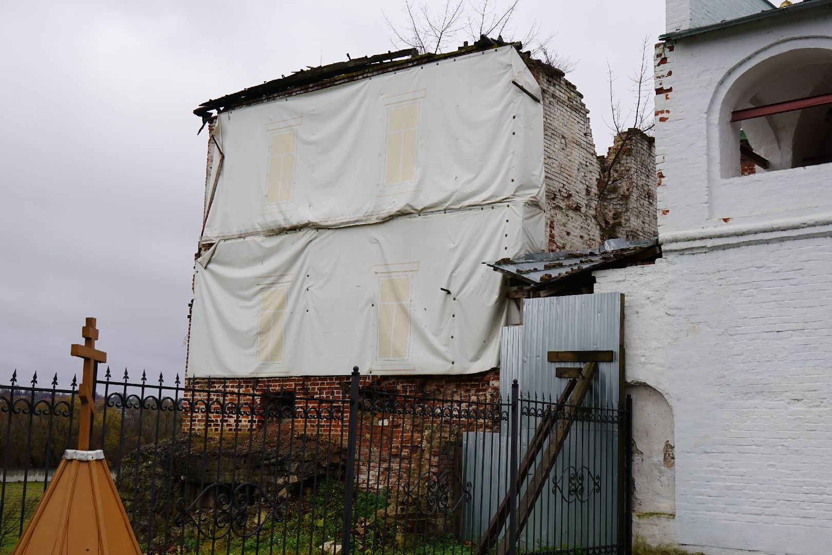 ступино, реставрация, Свято-Троицкий Белопесоцкий монастырь,