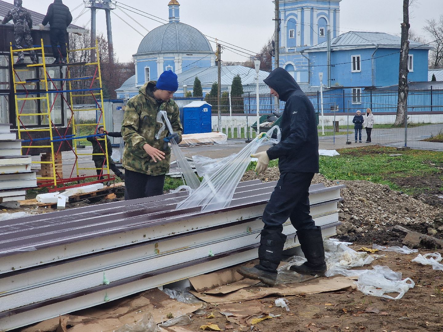 воскресенск, зима в подмосковье,