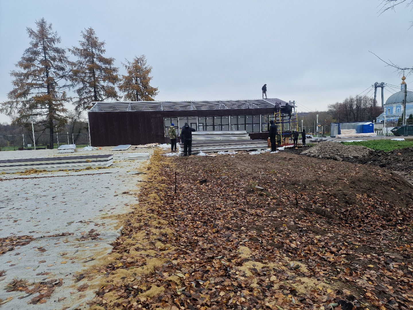 воскресенск, зима в подмосковье,