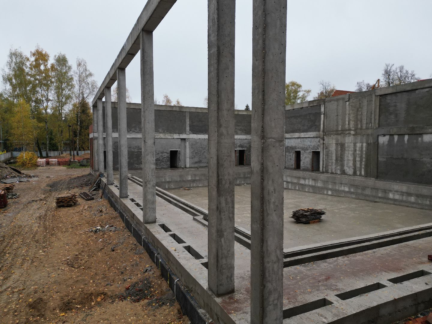 видео с коптера, бассейн в монино, бассейн щелково,