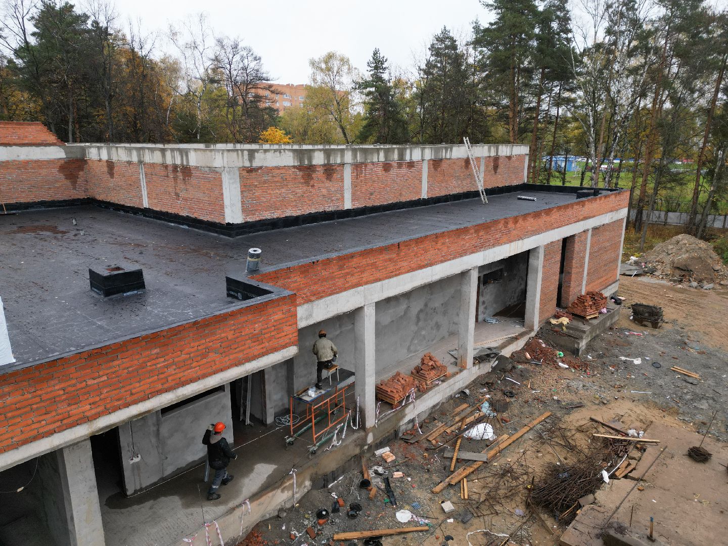видео с коптера, бассейн в монино, бассейн щелково,