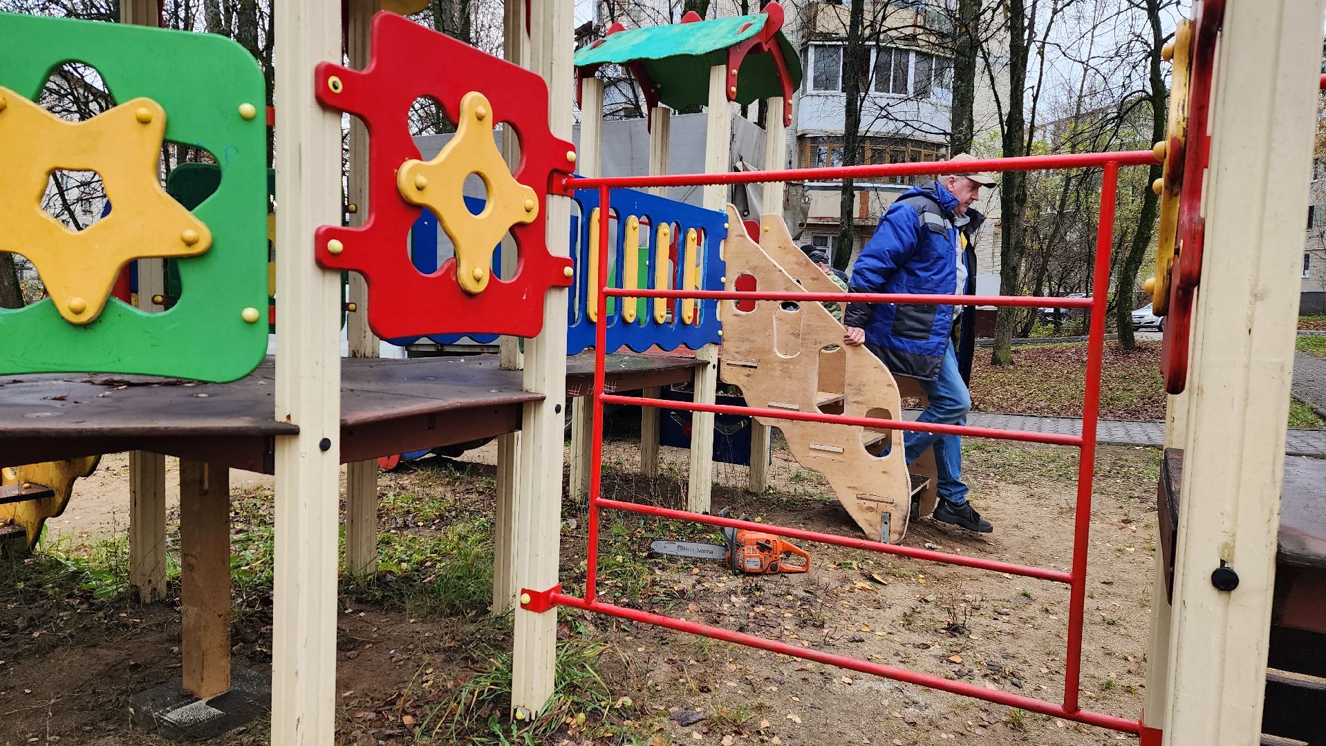 истра, благоустройство, десткая площадка,