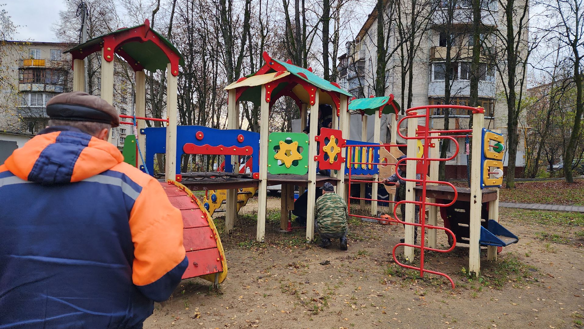 истра, благоустройство, десткая площадка,