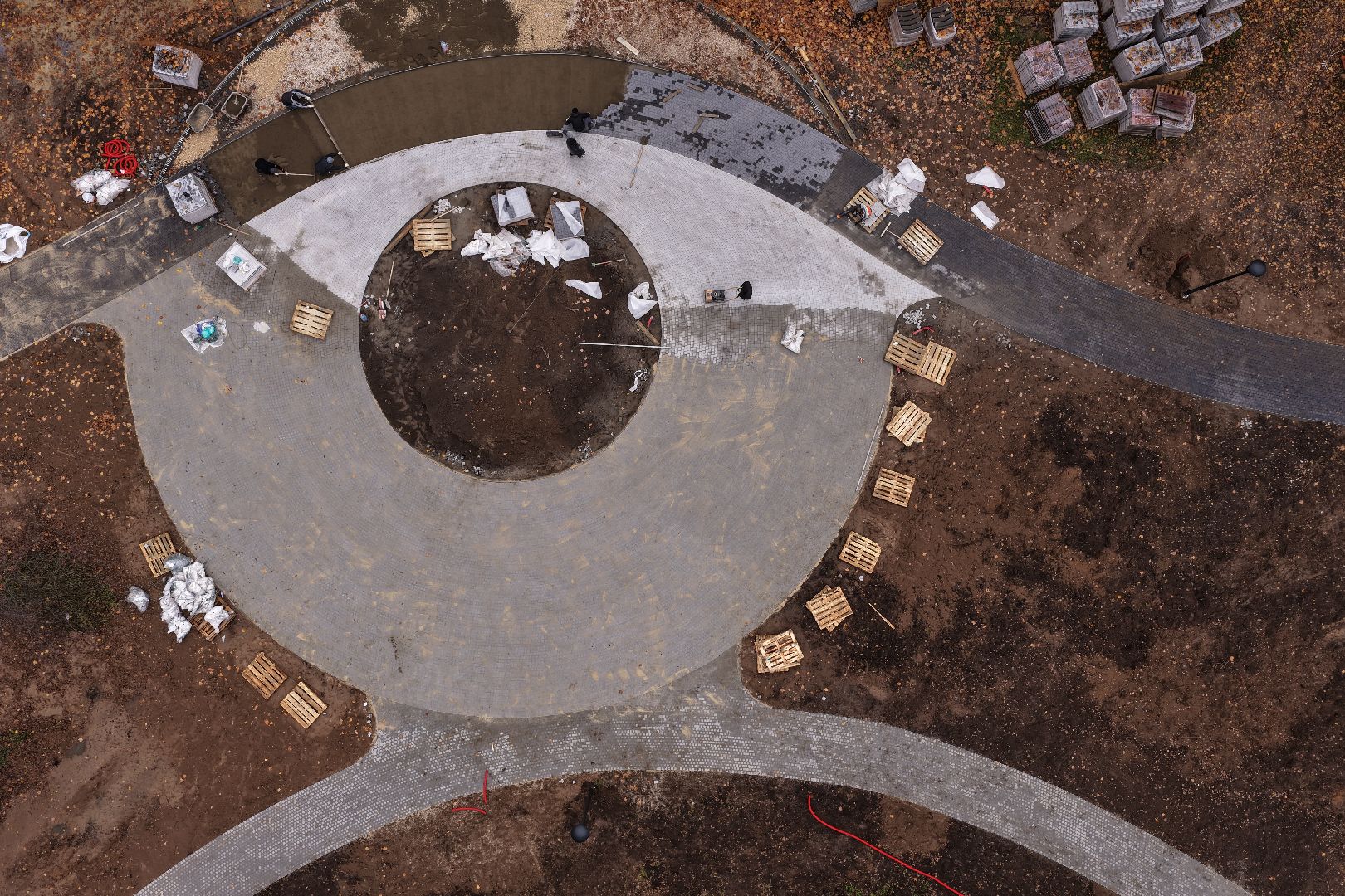 видео с коптера, центральный парк щелково, благоустройство щелково,