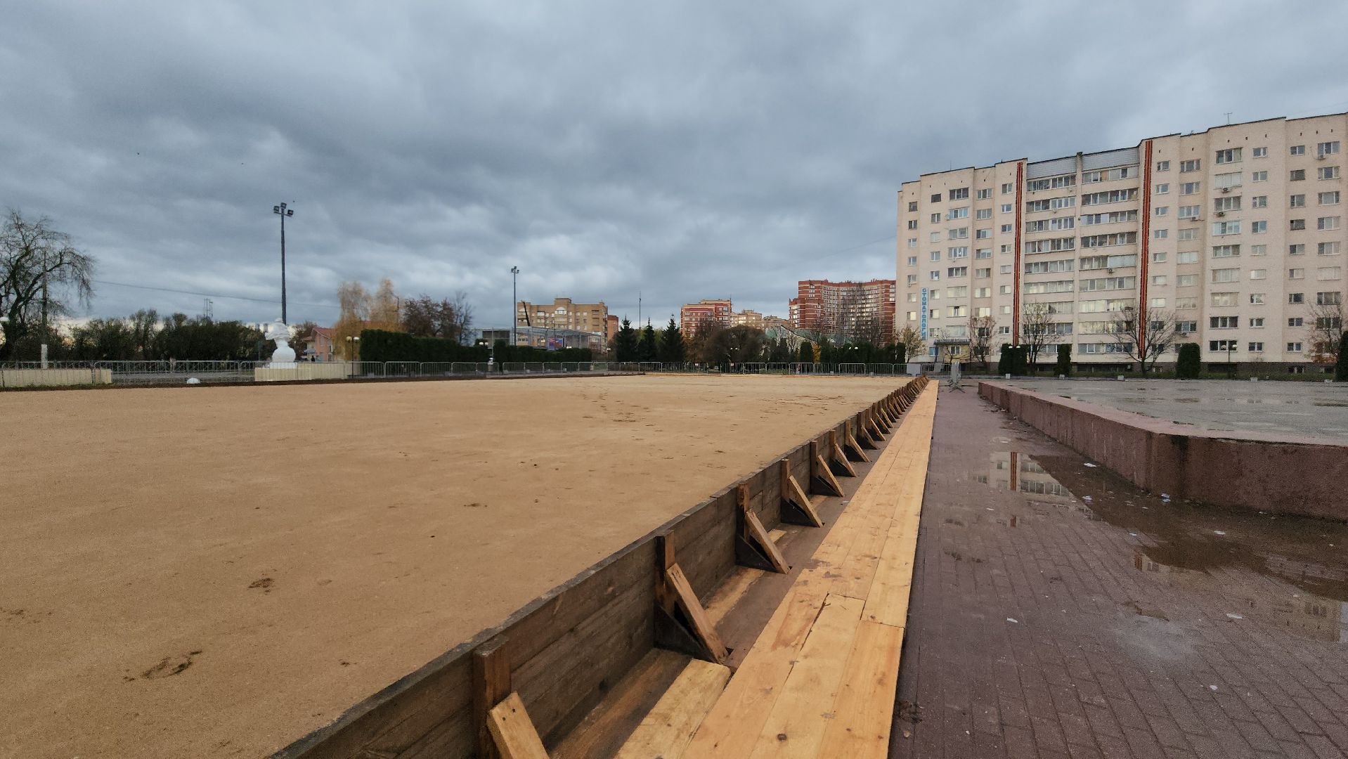 Истра, Каток, Благоустройство ,