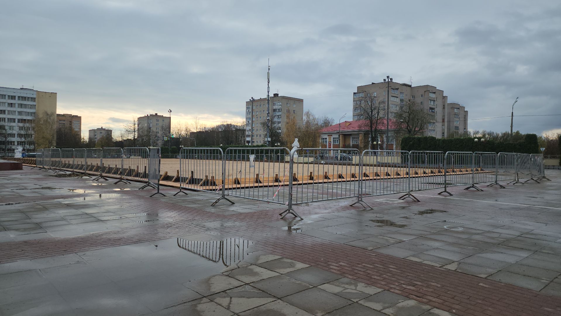 Истра, Каток, Благоустройство ,