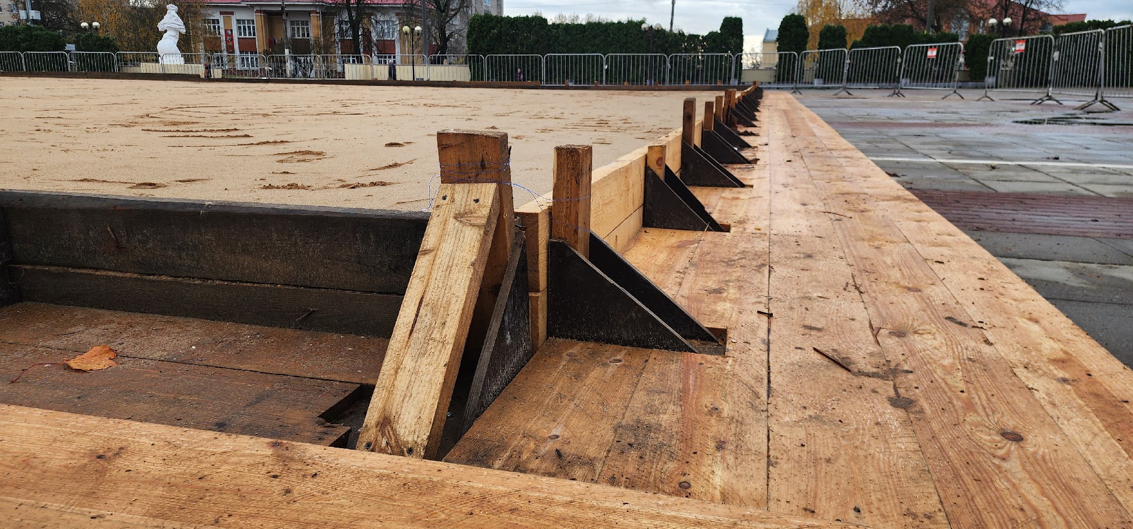 Истра, Каток, Благоустройство ,