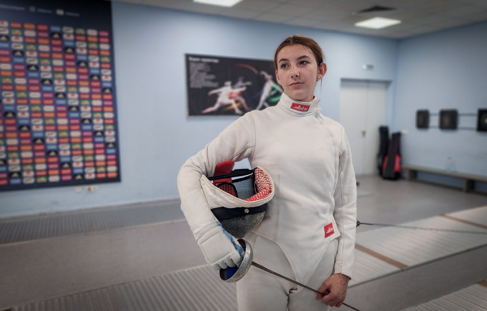 бронницы, фехтование в бронницах, виктория раменскова, золотая медаль бронницкой шпажистки, спортивная школа олимпийского резерва в бронницах, сшор имееи сыроежкина в бронницах,