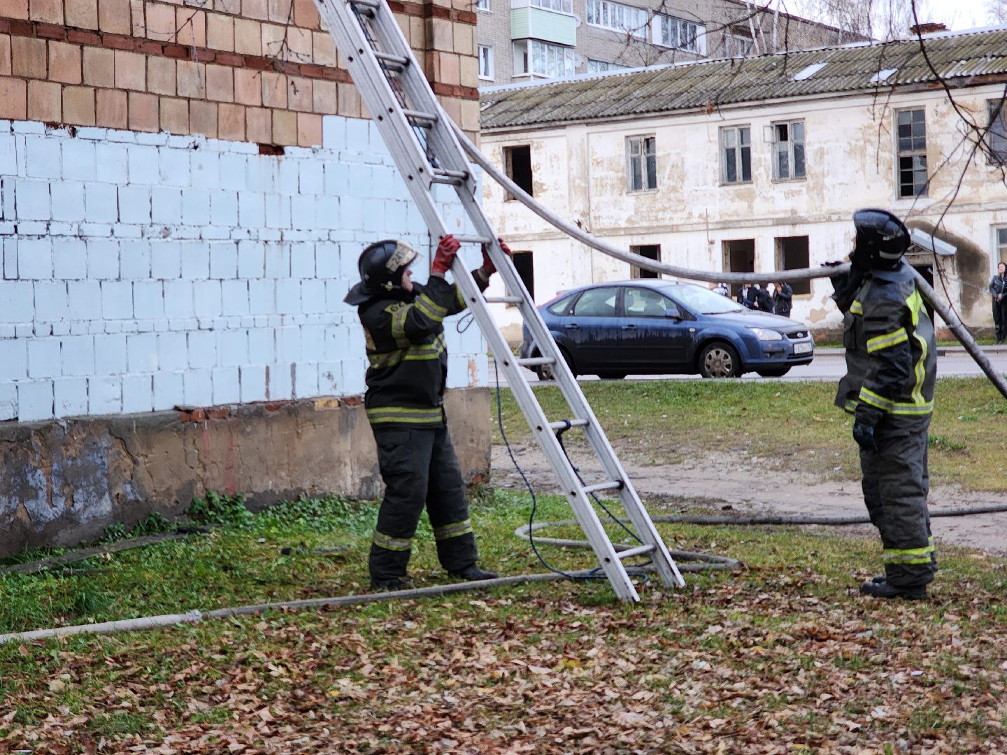 пожар, возгорание,  чп, старая купавна, богородский городской округ,