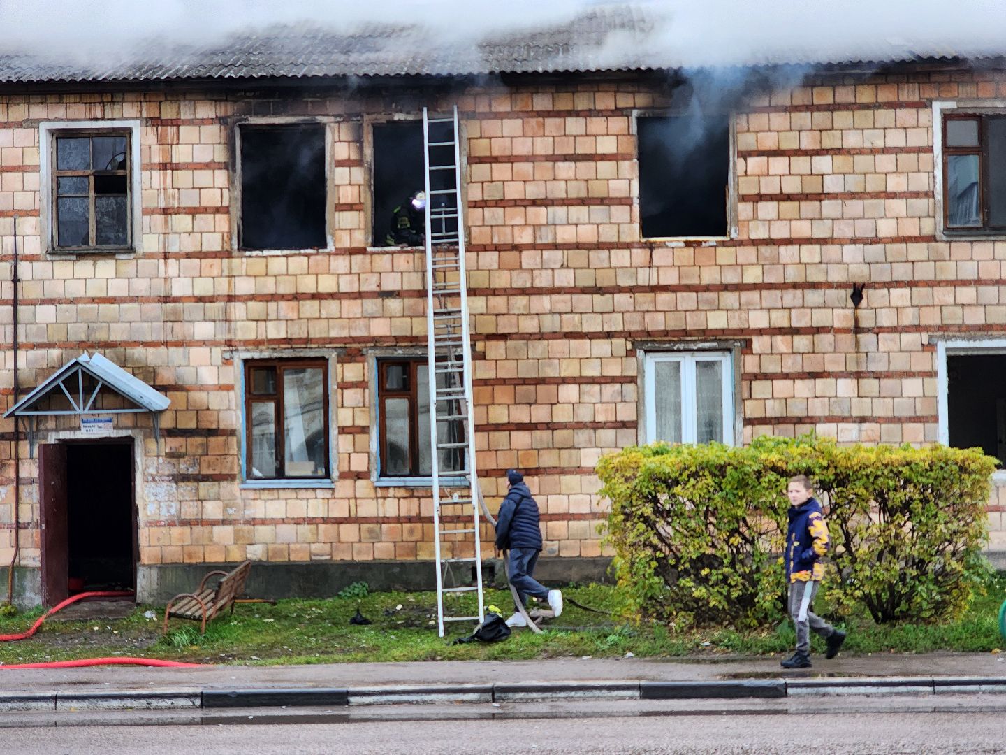 пожар, возгорание,  чп, старая купавна, богородский городской округ,