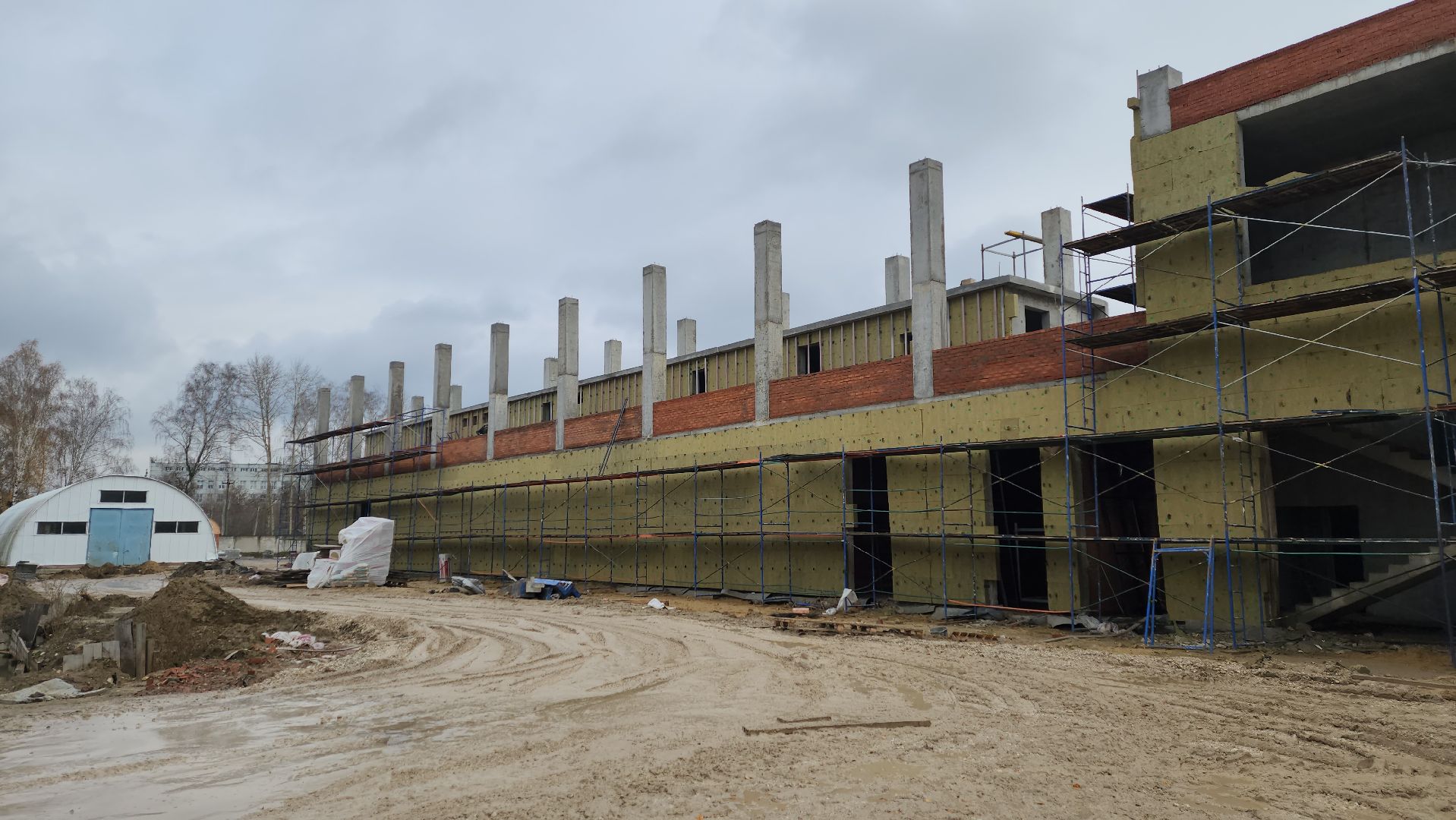 луховицы, стадион спартак, строительство, реконструкция стадиона,