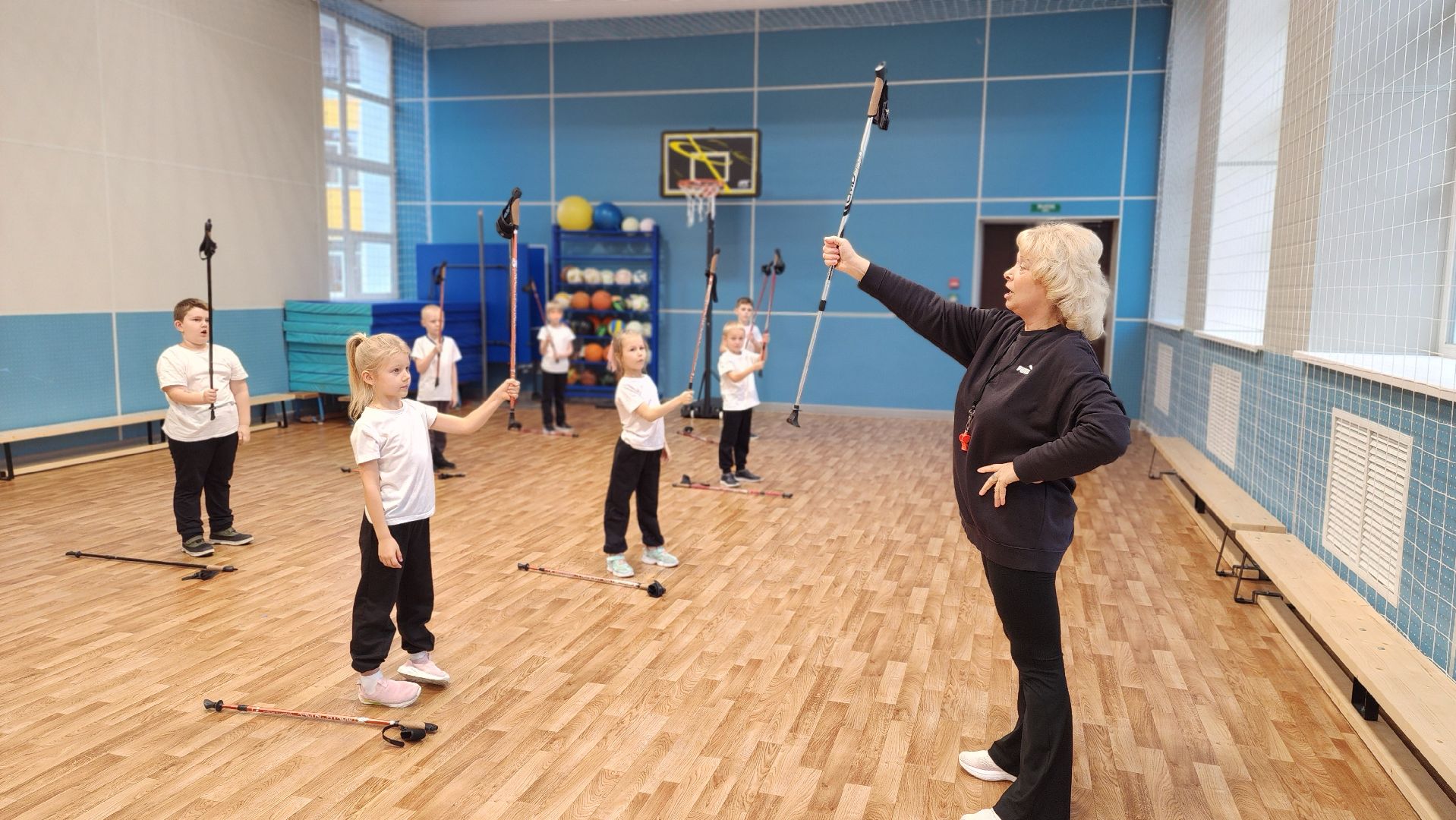 клин, лицей им менделеева, скандинавская ходьба, туризм, краеведение ,