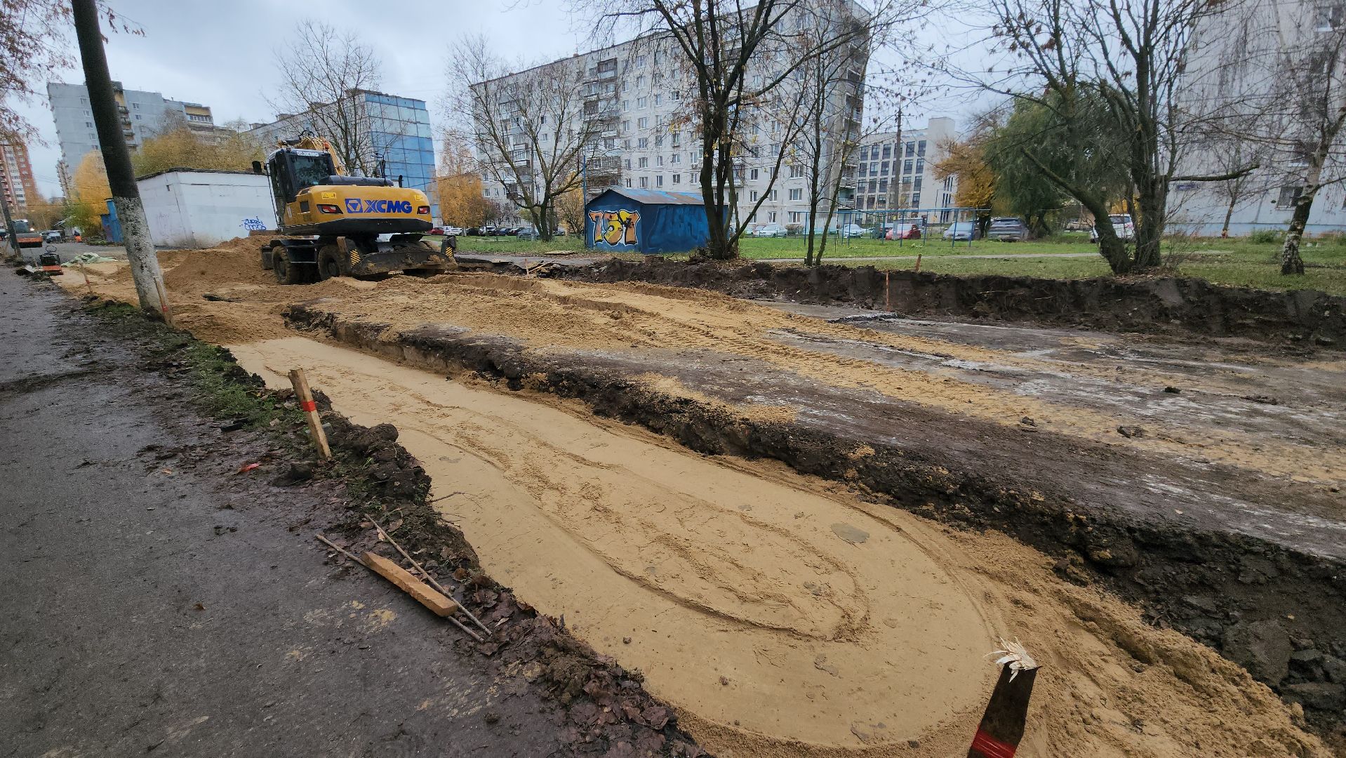 Ремонт дороги, Лобня, Асфальтирование ,