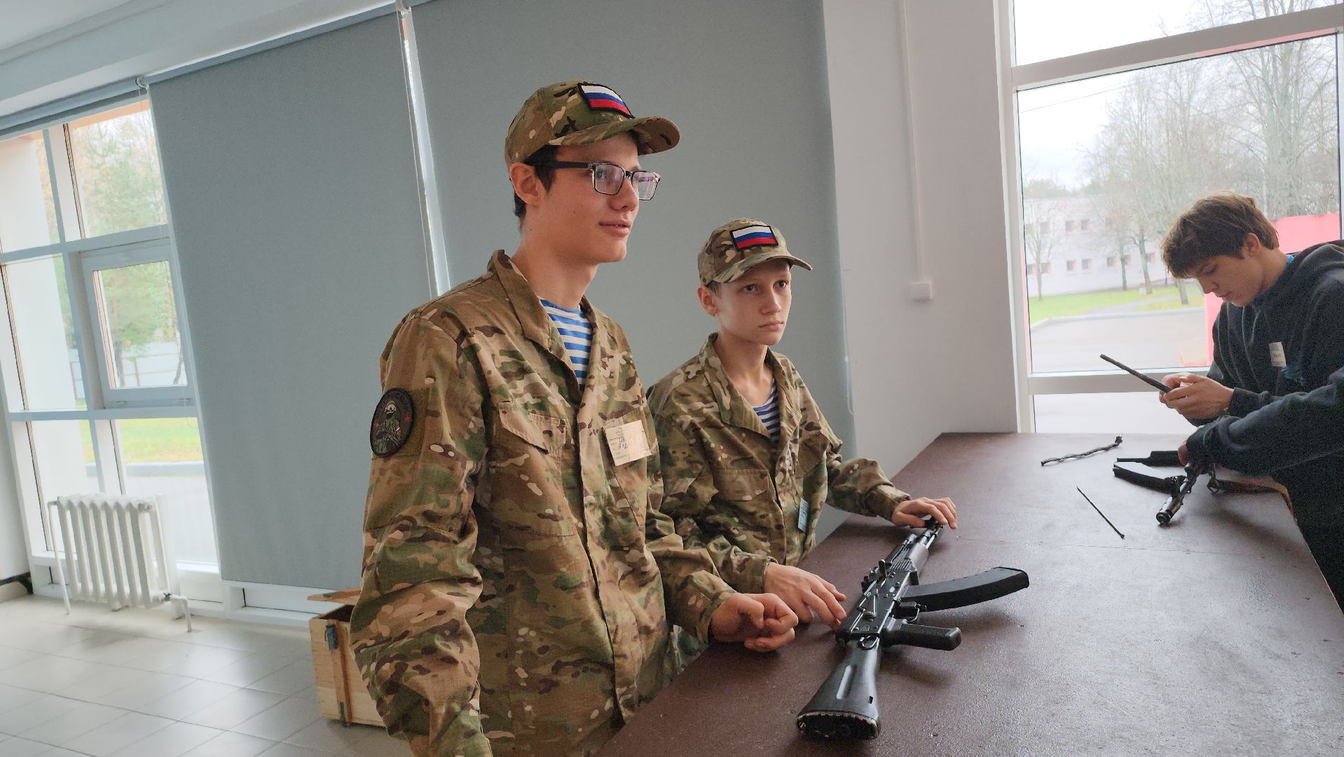 юнармеец, щёлково, молодежный форум, сборка автомата,