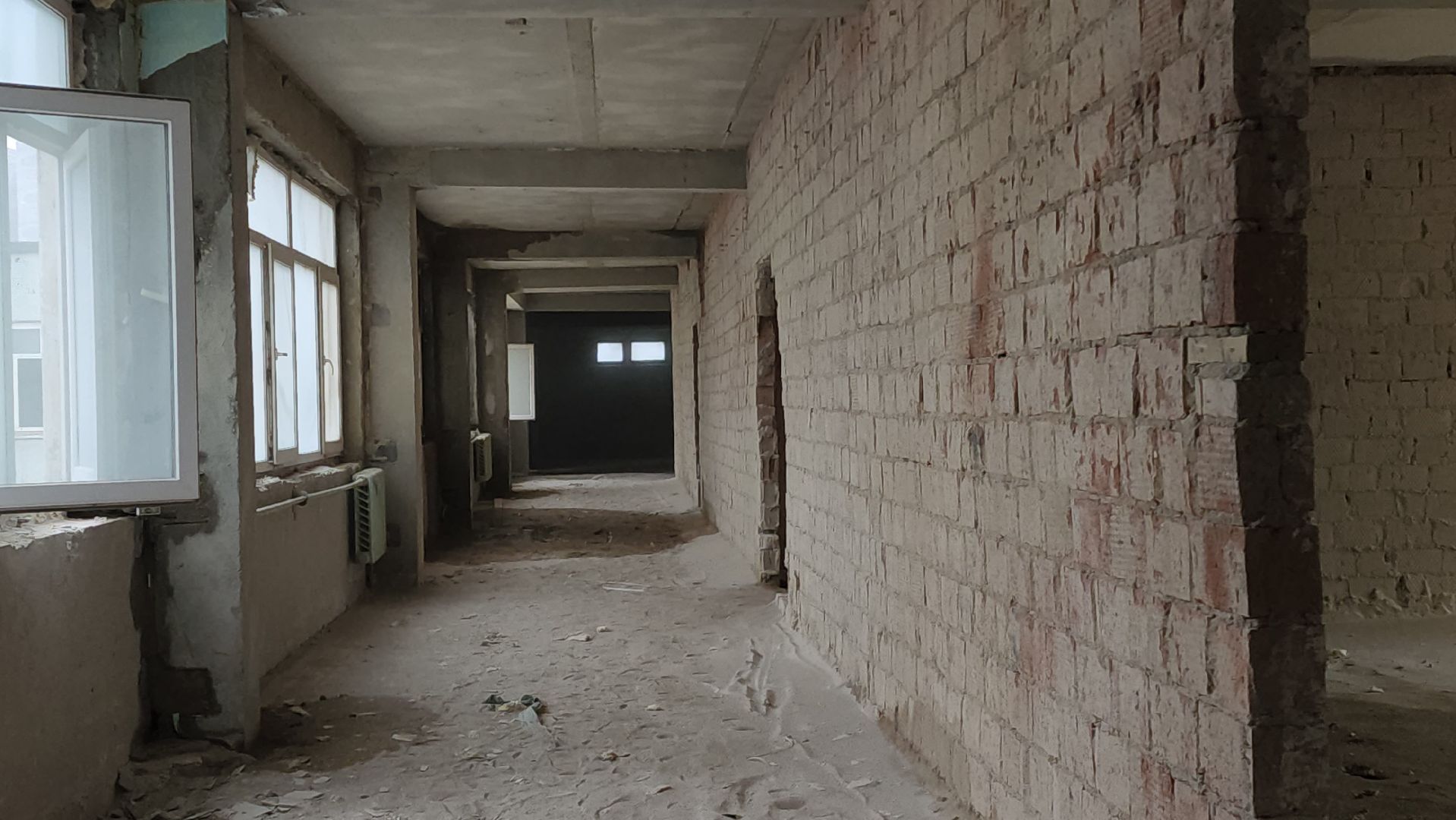 Пескоструйная очистка, Ремонт школы, капитальный  ремонт, Школа, Лобня,