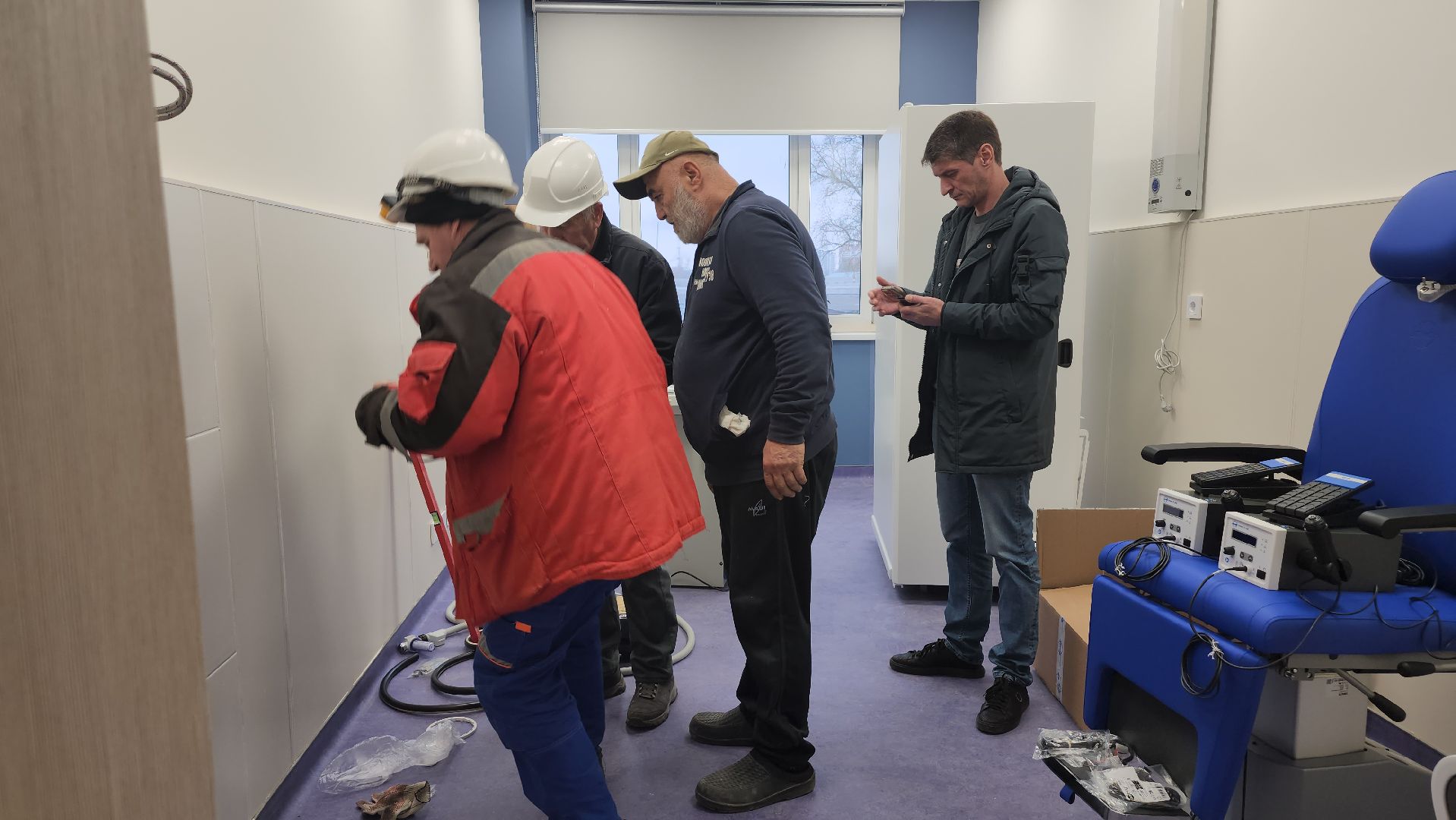 Люберцы, строительство, новая поликлиника, лор-врач, лор-комбайн, новое оборудование,