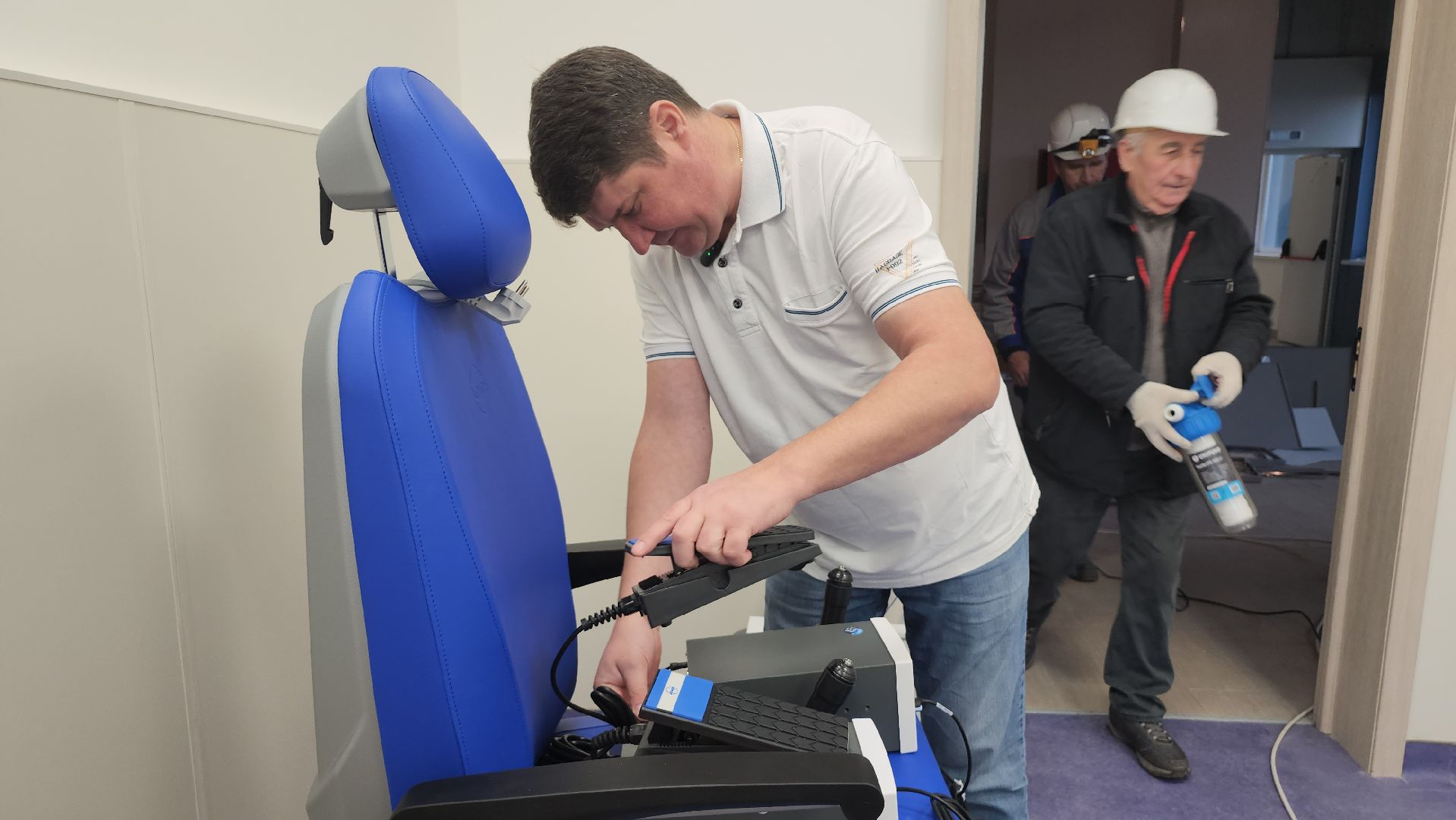 Люберцы, строительство, новая поликлиника, лор-врач, лор-комбайн, новое оборудование,