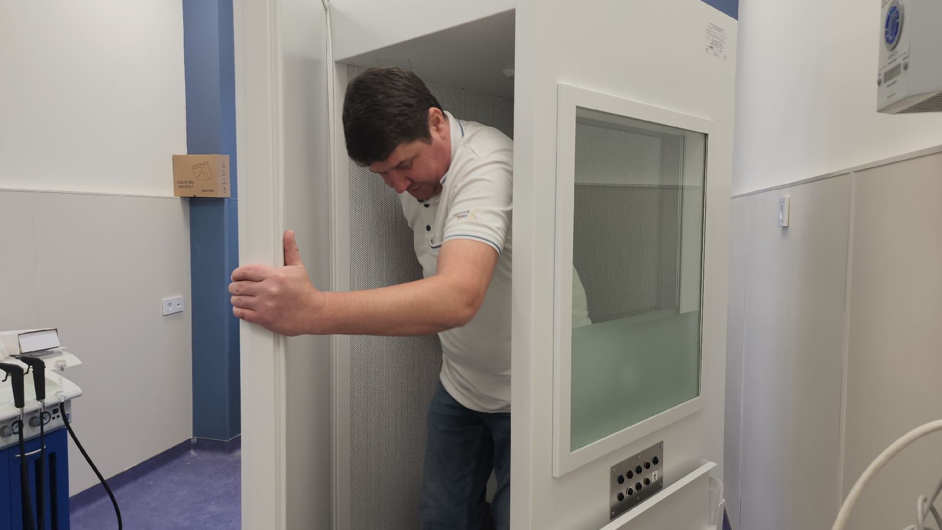 Люберцы, строительство, новая поликлиника, лор-врач, лор-комбайн, новое оборудование,