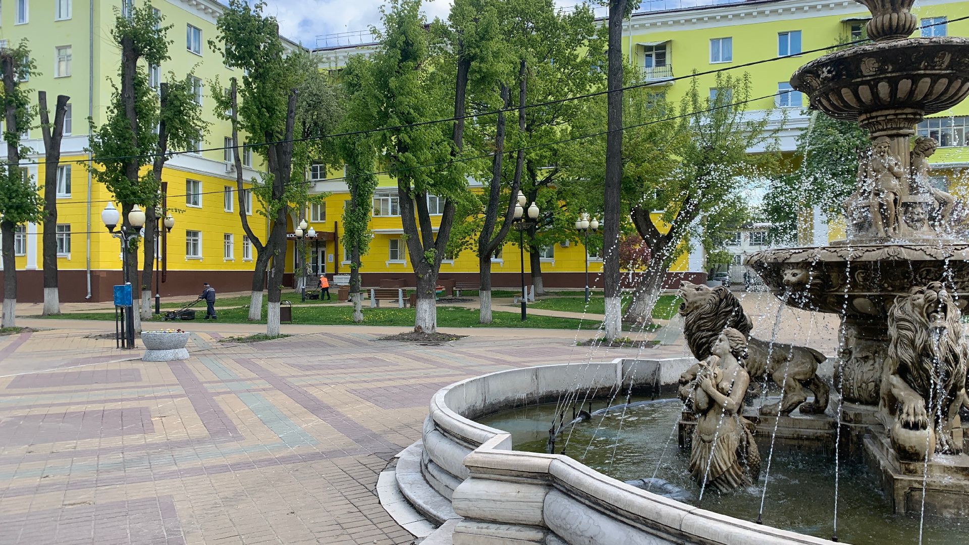 Ступино, газоны, благоустройство