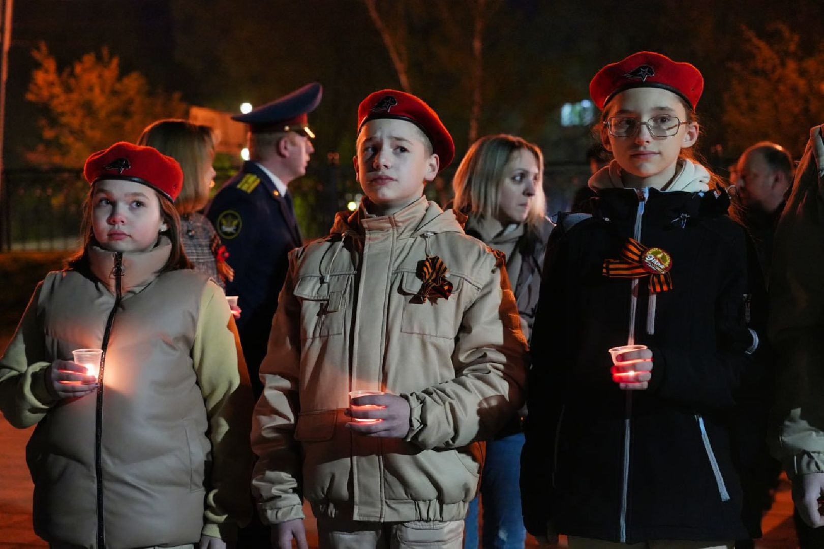 Сергиев Посад, Сергиево-Посадский городской округ, Свеча памяти, Волонтеры, МГЕР, Молодая Гвардия, Волонтеры Подмосковья, Память, Акция, День Победы, 9 мая